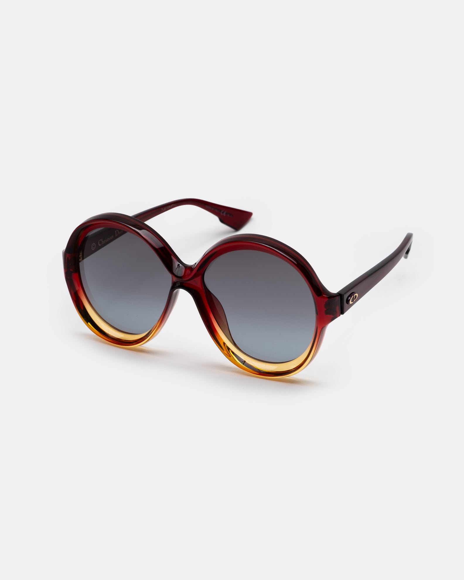 Christian Dior Bianca - Oversized Gradient Sunglasses  C. 2010's