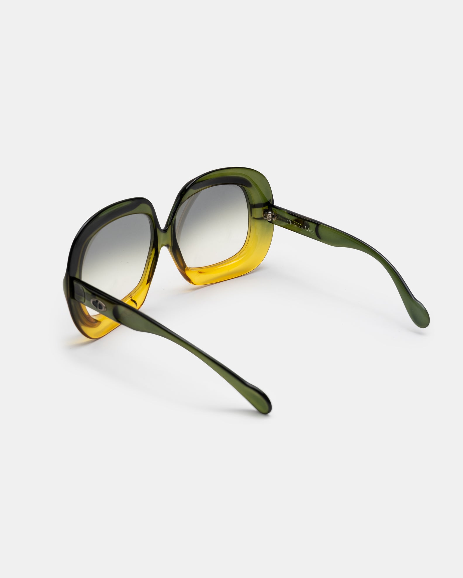 Christian Dior 130 - Oversized Gradient Sunglasses Optyl  C. 1970's