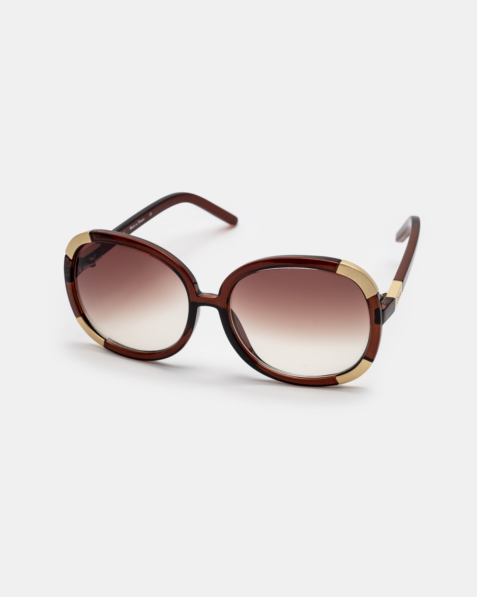 Chloé 'Lapidus'  Brown Sunglasses - C. 2000's