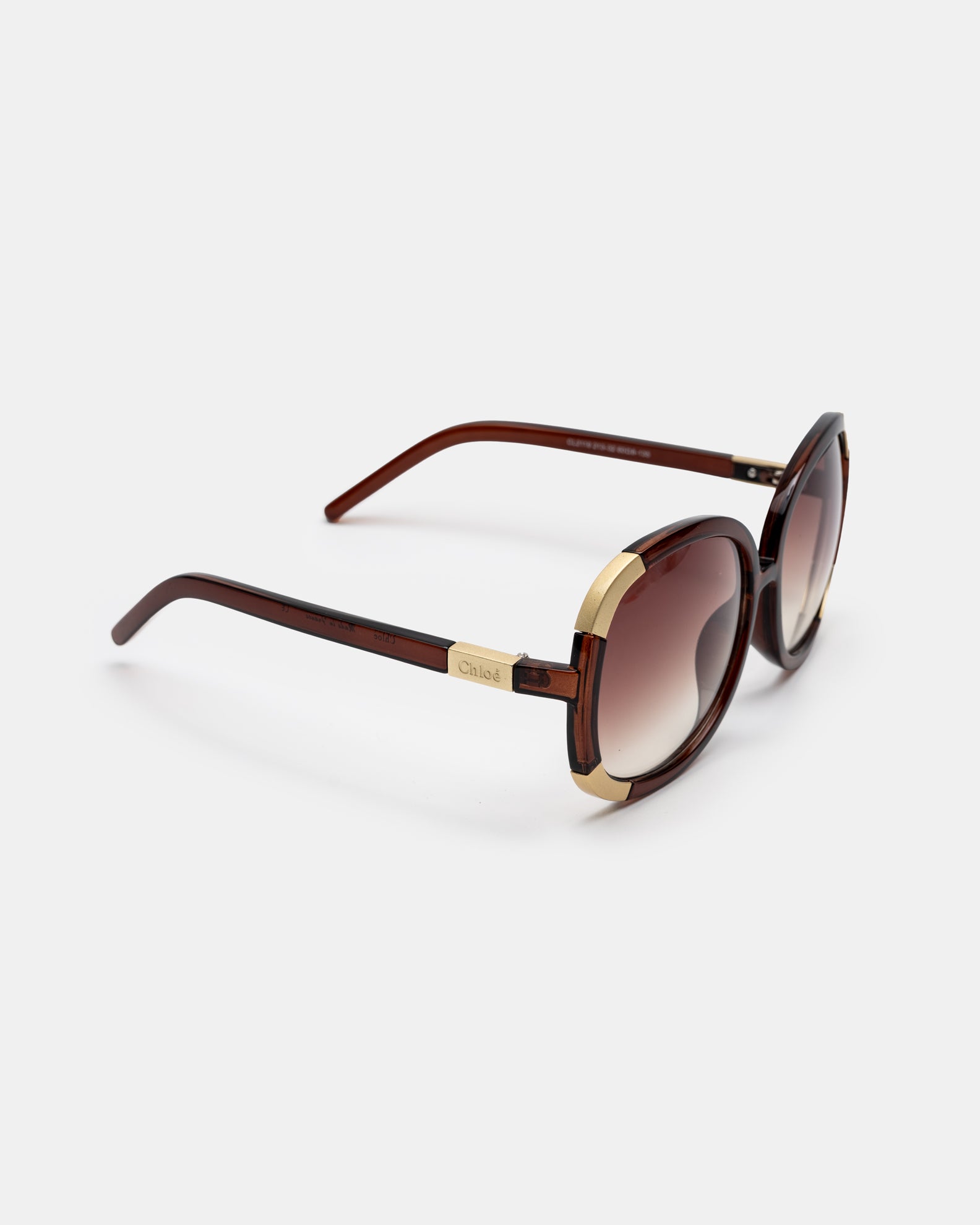 Chloé 'Lapidus'  Brown Sunglasses - C. 2000's