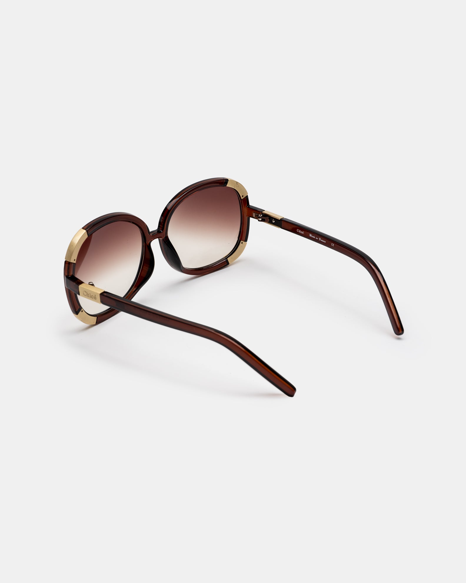 Chloé 'Lapidus'  Brown Sunglasses - C. 2000's