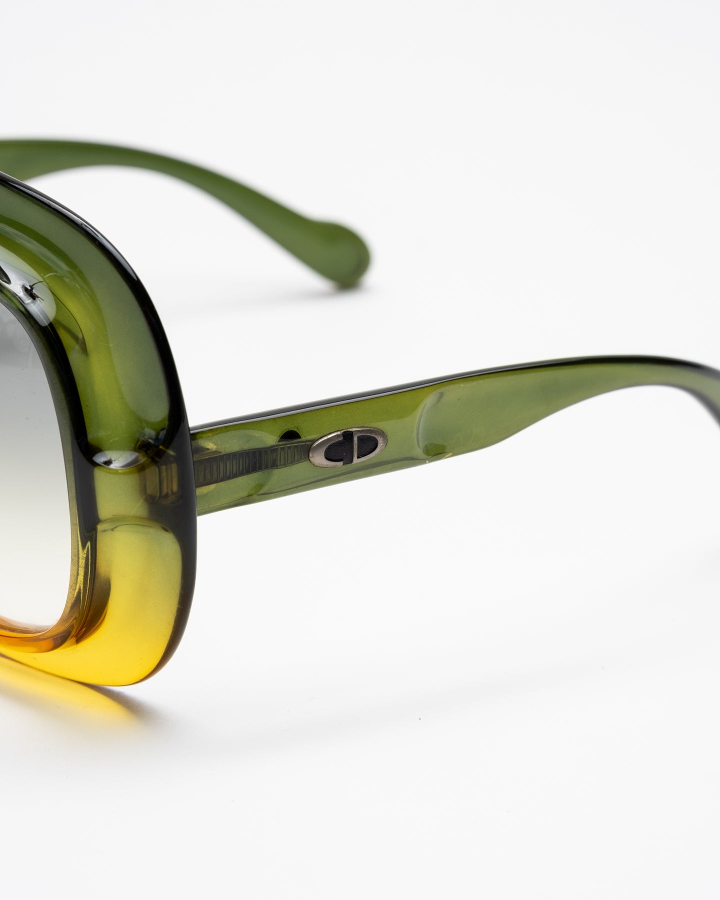 Christian Dior 130 - Oversized Gradient Sunglasses Optyl  C. 1970's