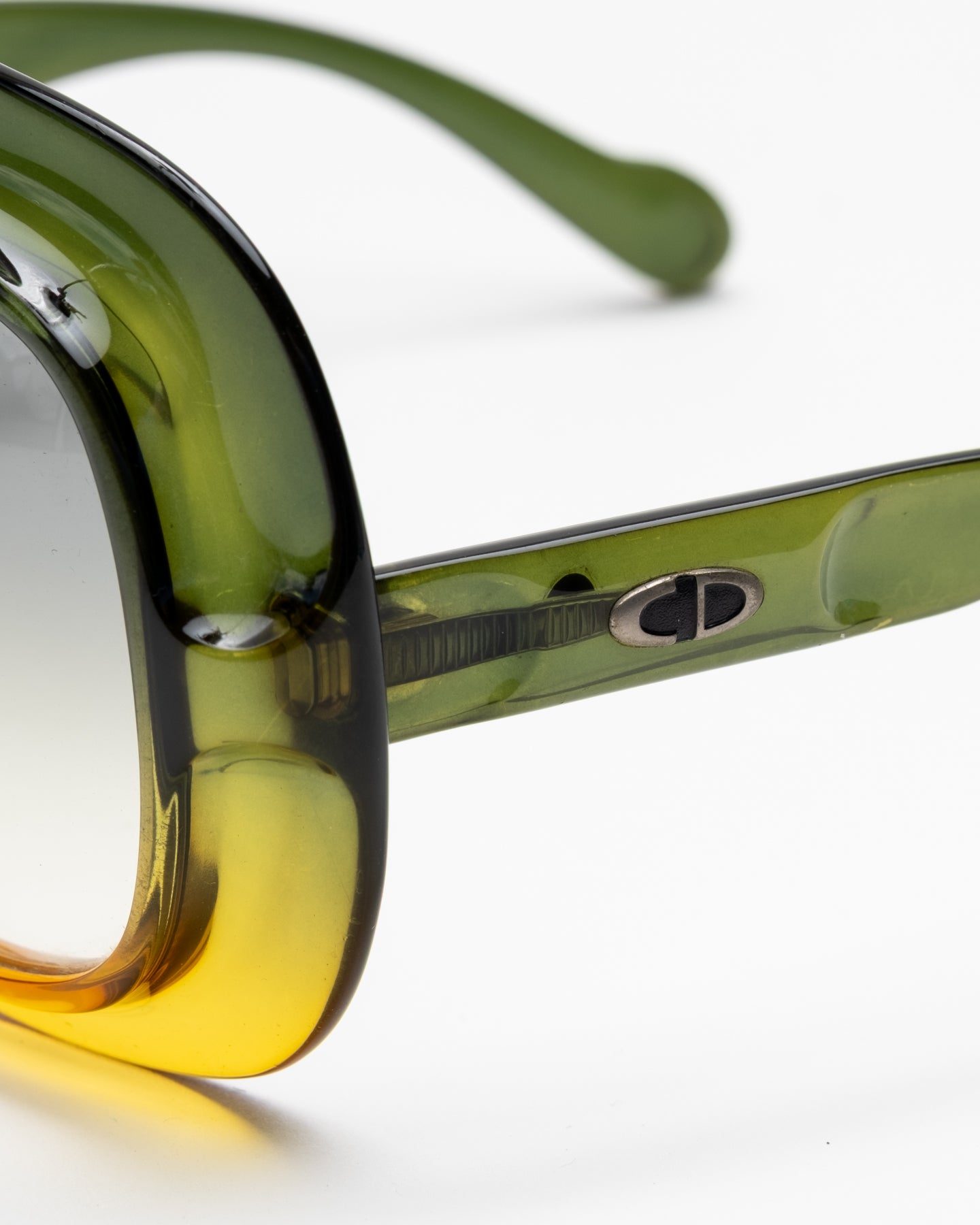 Christian Dior 130 - Oversized Gradient Sunglasses Optyl  C. 1970's