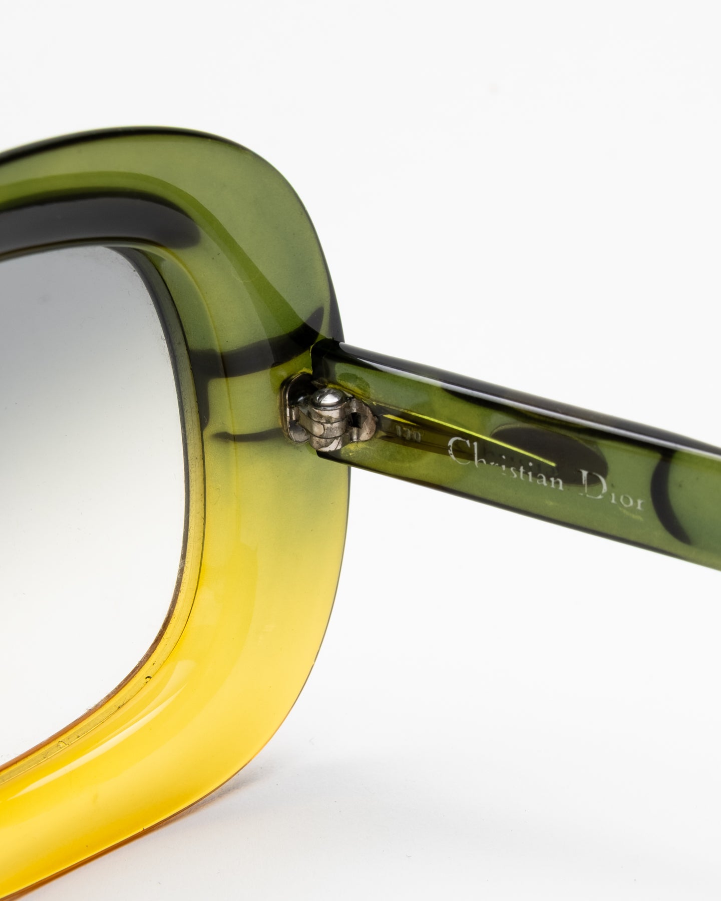 Christian Dior 130 - Oversized Gradient Sunglasses Optyl  C. 1970's