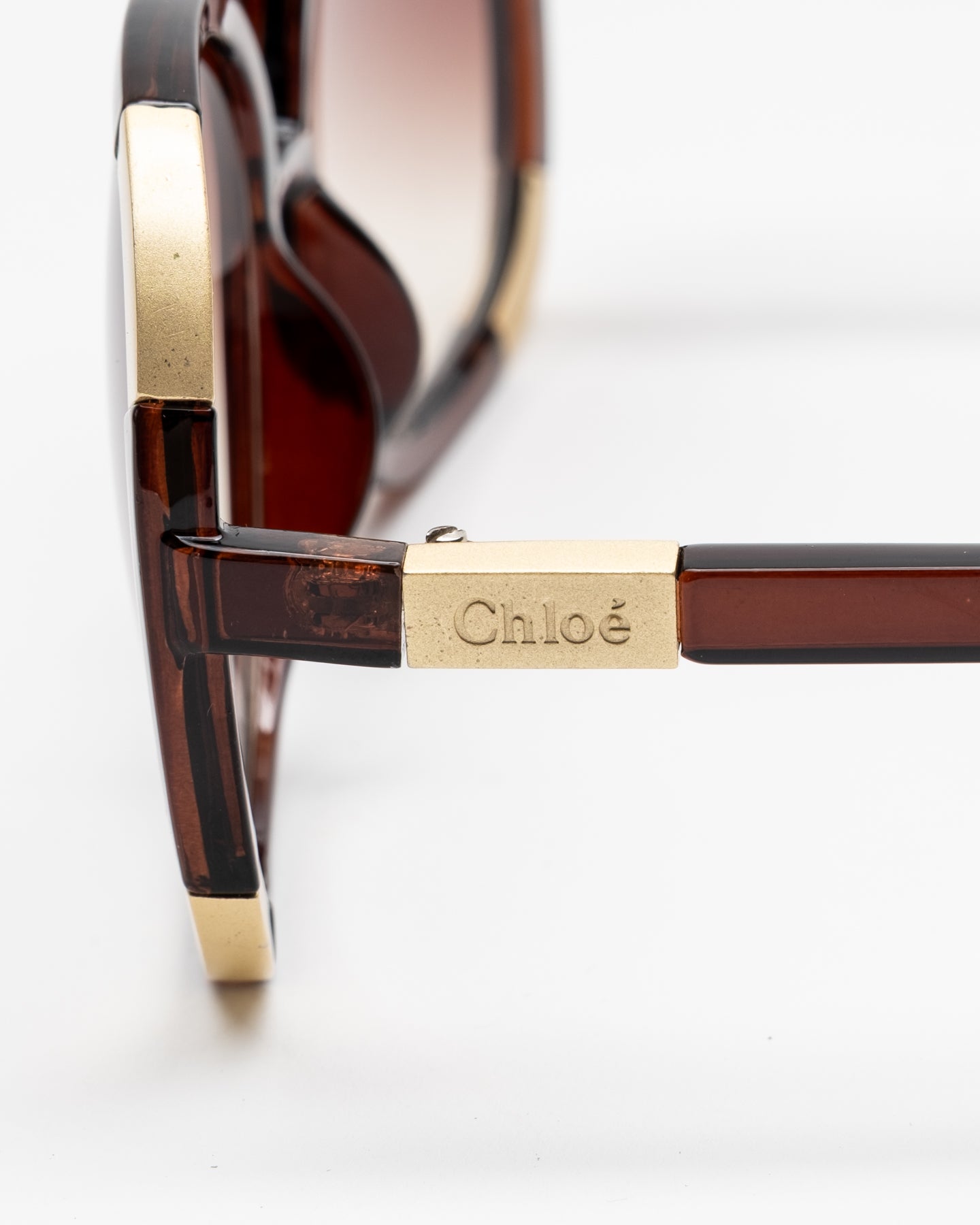 Chloé 'Lapidus'  Brown Sunglasses - C. 2000's