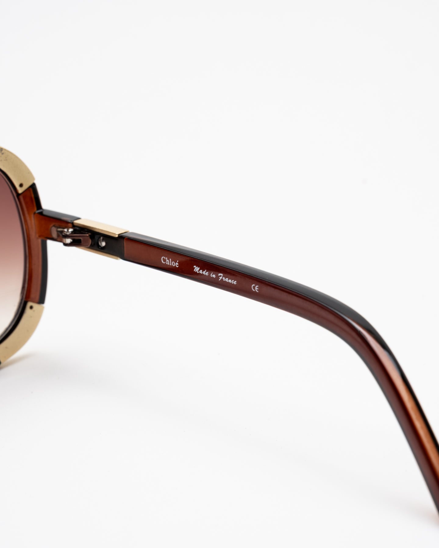 Chloé 'Lapidus'  Brown Sunglasses - C. 2000's
