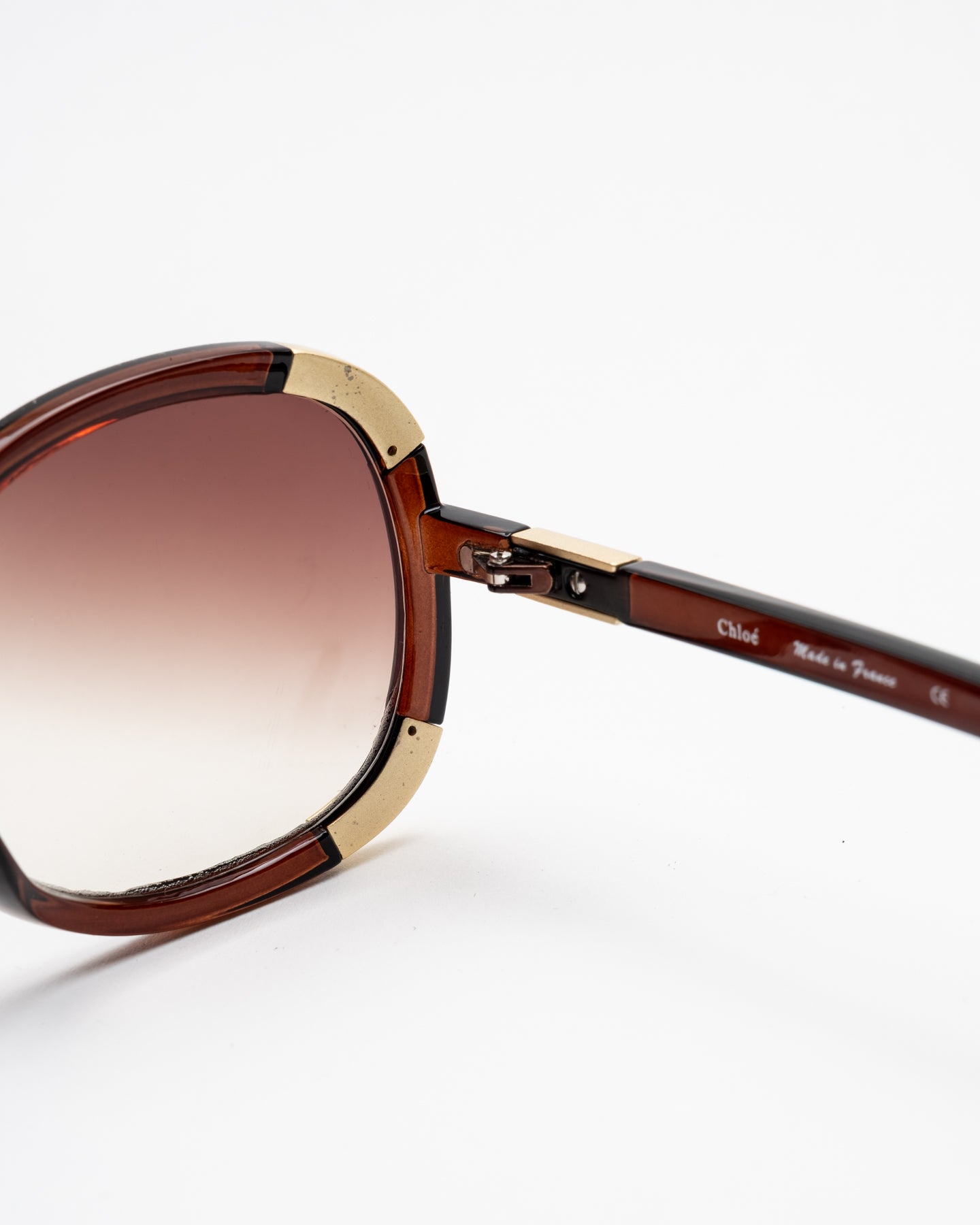 Chloé 'Lapidus'  Brown Sunglasses - C. 2000's