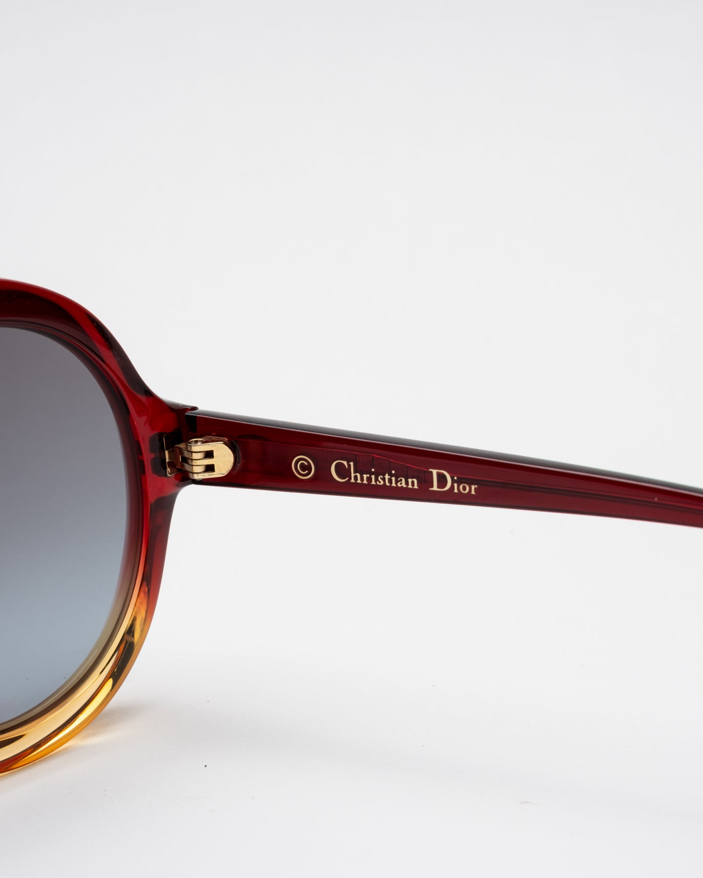 Christian Dior Bianca - Oversized Gradient Sunglasses  C. 2010's
