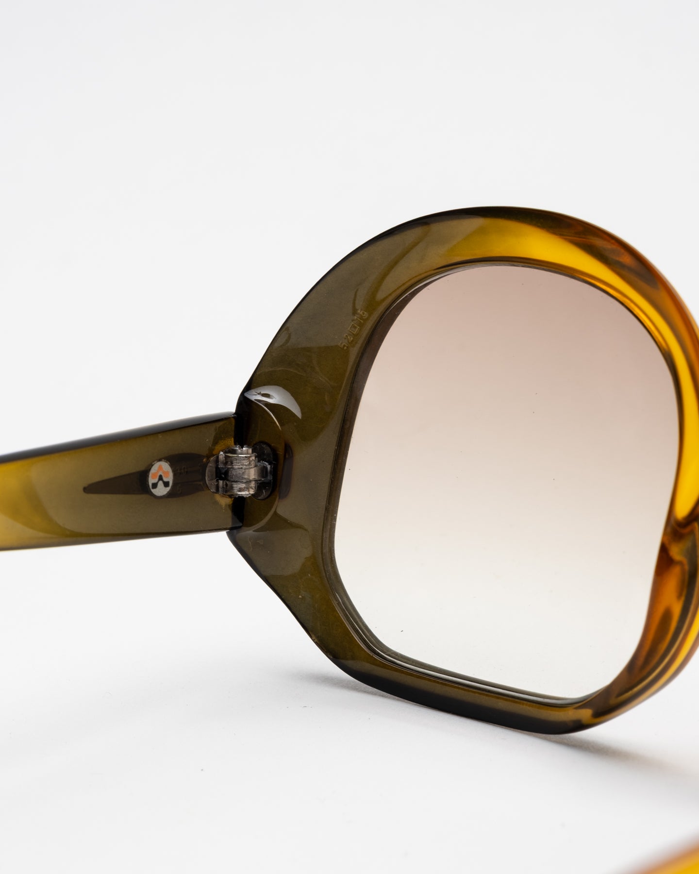 Christian Dior C03 Amber Translucent Sunglasses Optyl  C. 1960's