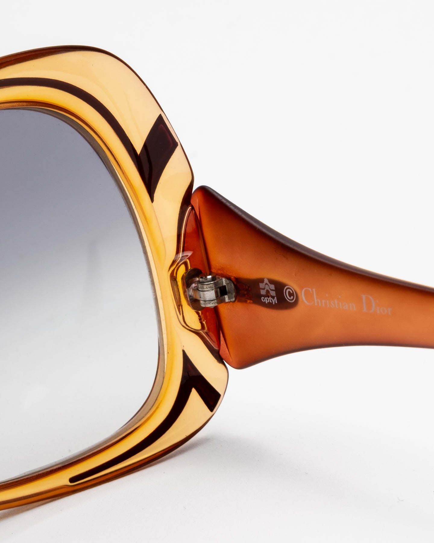Christian Dior 2044-80  - Oversized Honey Sunglasses Optyl  C. 70's