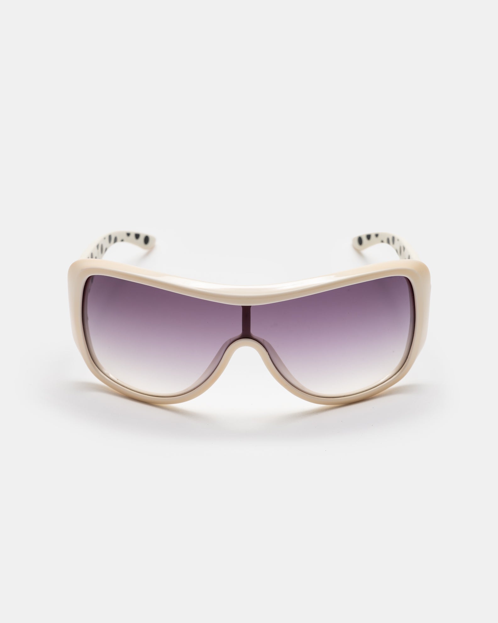 Miu Miu Wrap-Around Polka Dot 12GS Sunglasses - C. 2000's