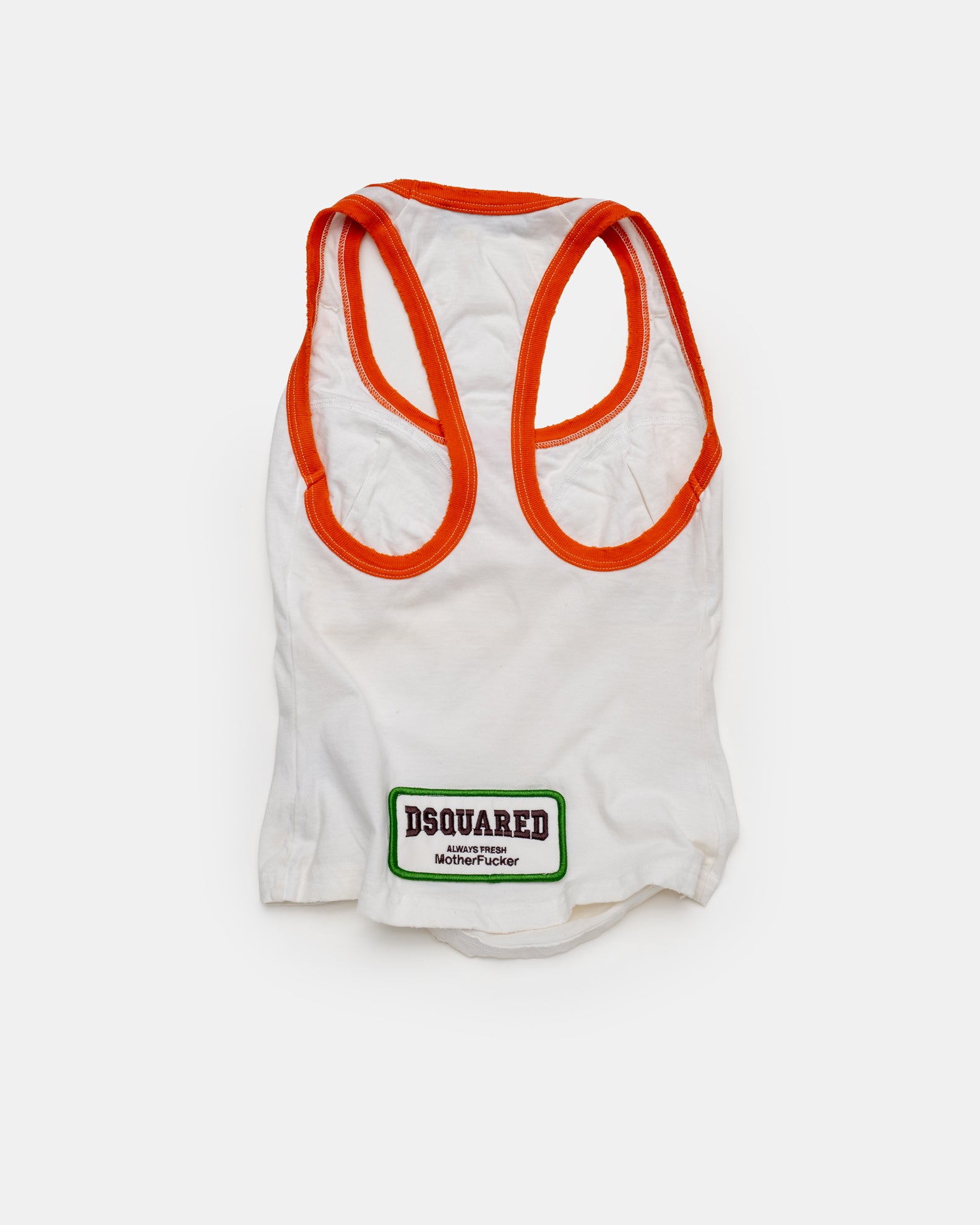 Dsquared2 I <3 U Racer Back Tank Top - S - S/S 2005