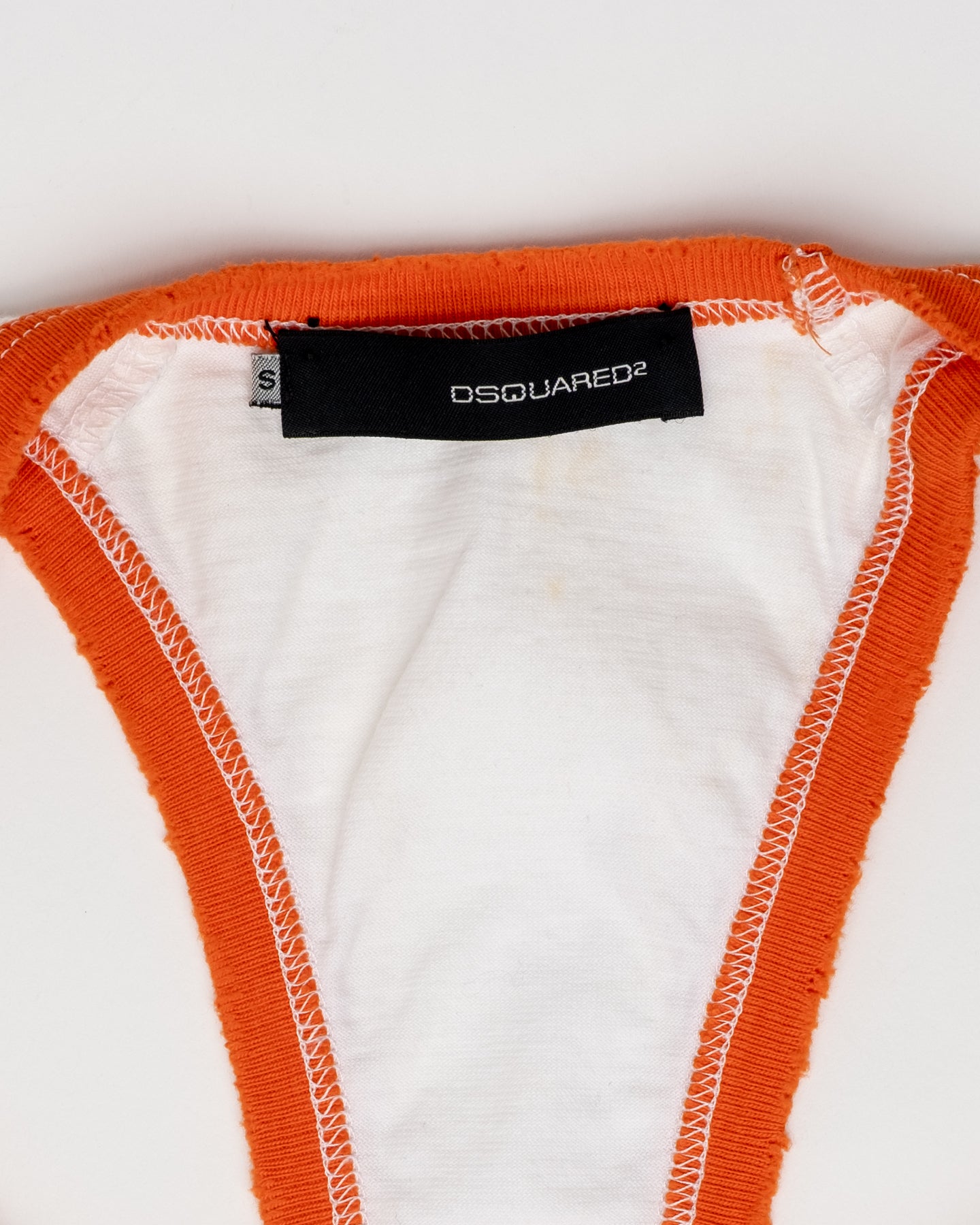 Dsquared2 I <3 U Racer Back Tank Top - S - S/S 2005