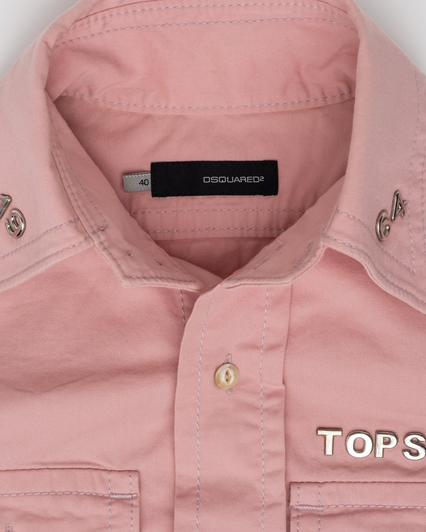 Dsquared2 Top Scout Shirt - IT 40 - S/S 2005