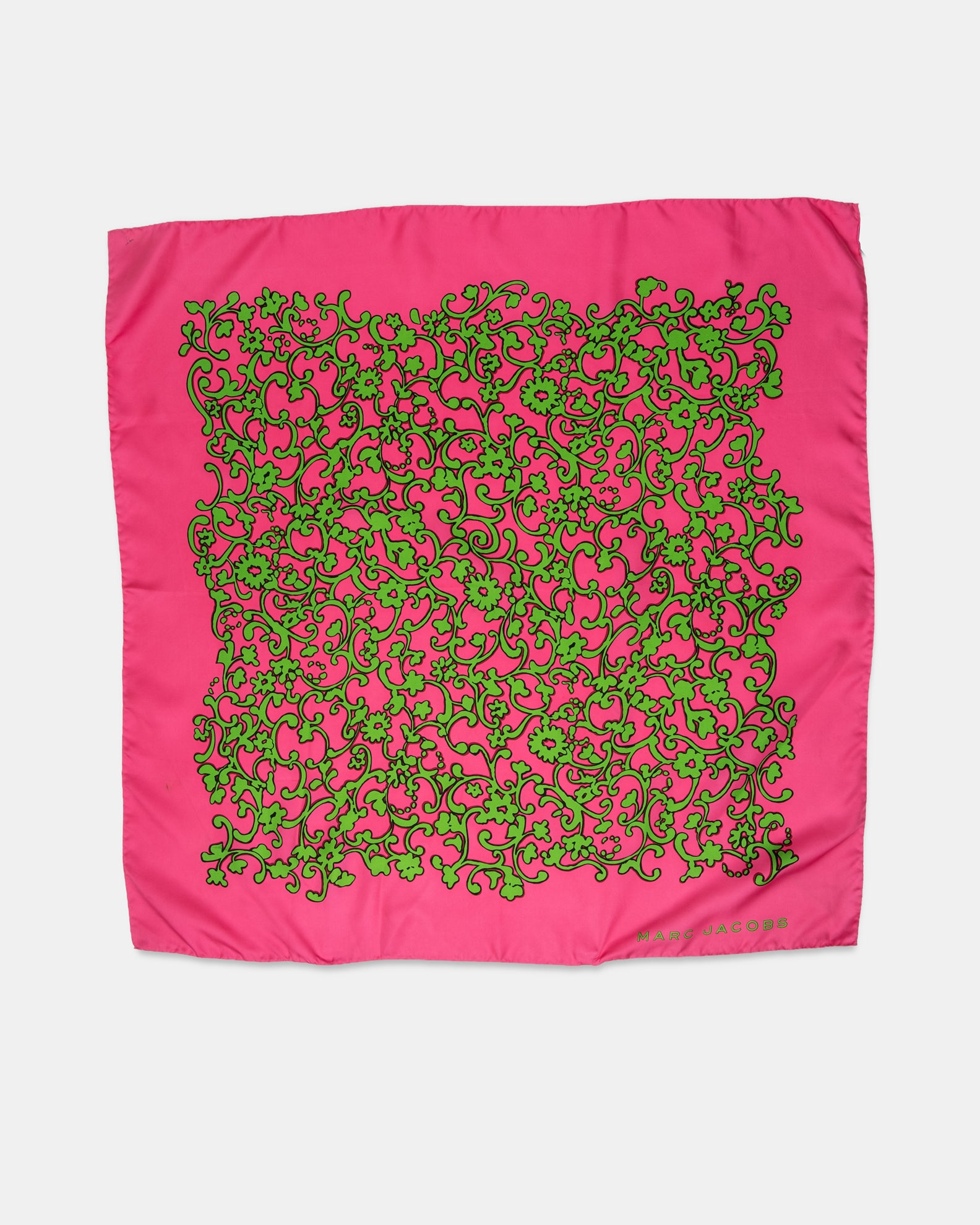 Marc Jacobs Psychedelic Silk Floral Scarf - A/W 2009