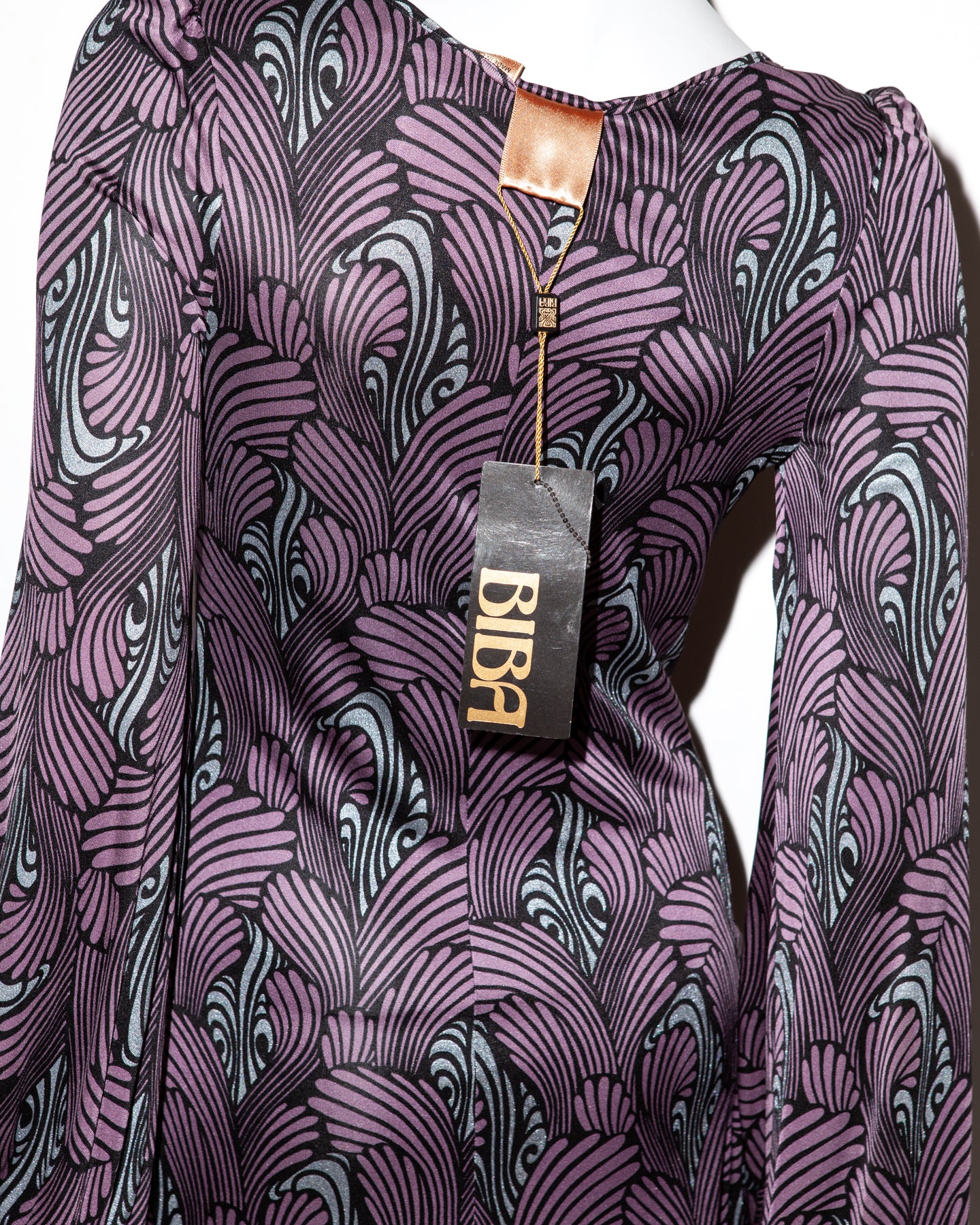 Biba by Bella Freud Church Street Silk Mini Dress - S/S 2007 - IT 36 - UK 6