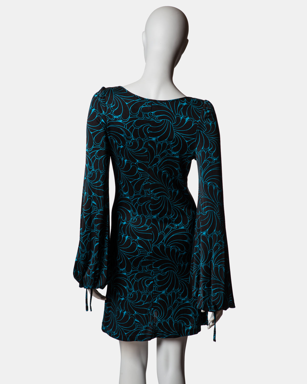 Biba by Bella Freud - Church Street Shell Silk Jersey Dress - S/S 2007 - IT 38