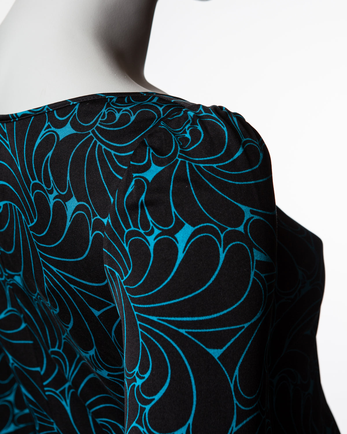 Biba by Bella Freud - Church Street Shell Silk Jersey Dress - S/S 2007 - IT 38