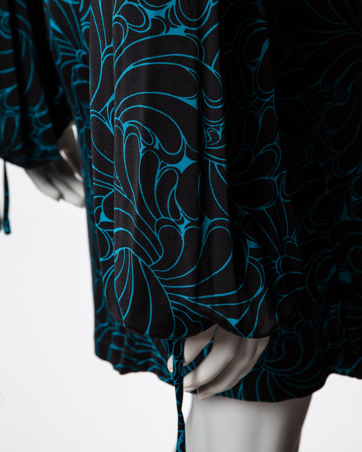 Biba by Bella Freud - Church Street Shell Silk Jersey Dress - S/S 2007 - IT 38