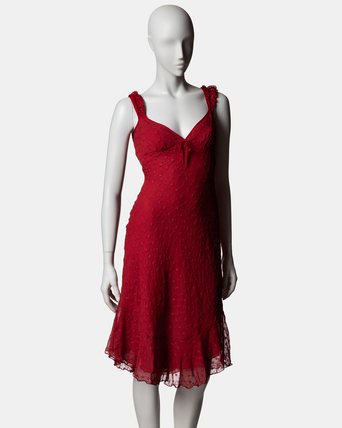 Betsey Johnson - Silk Slip Dress - C. 1990s - US 2