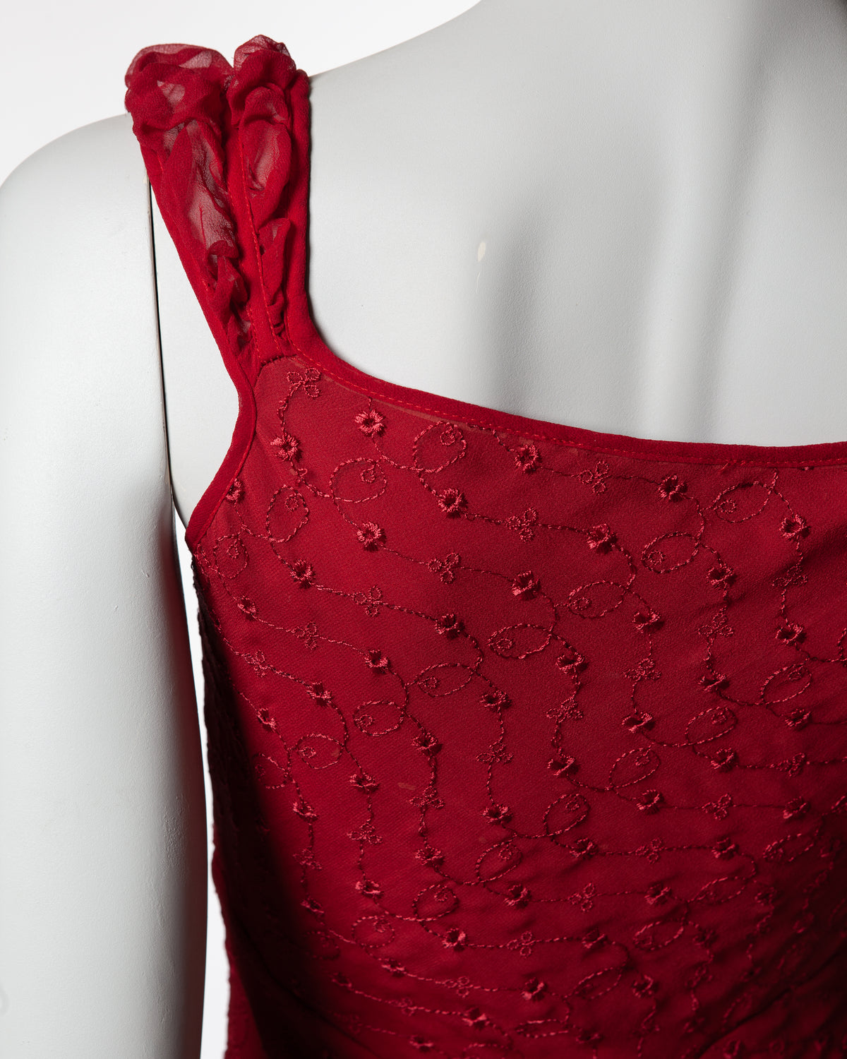 Betsey Johnson - Silk Slip Dress - C. 1990s - US 2