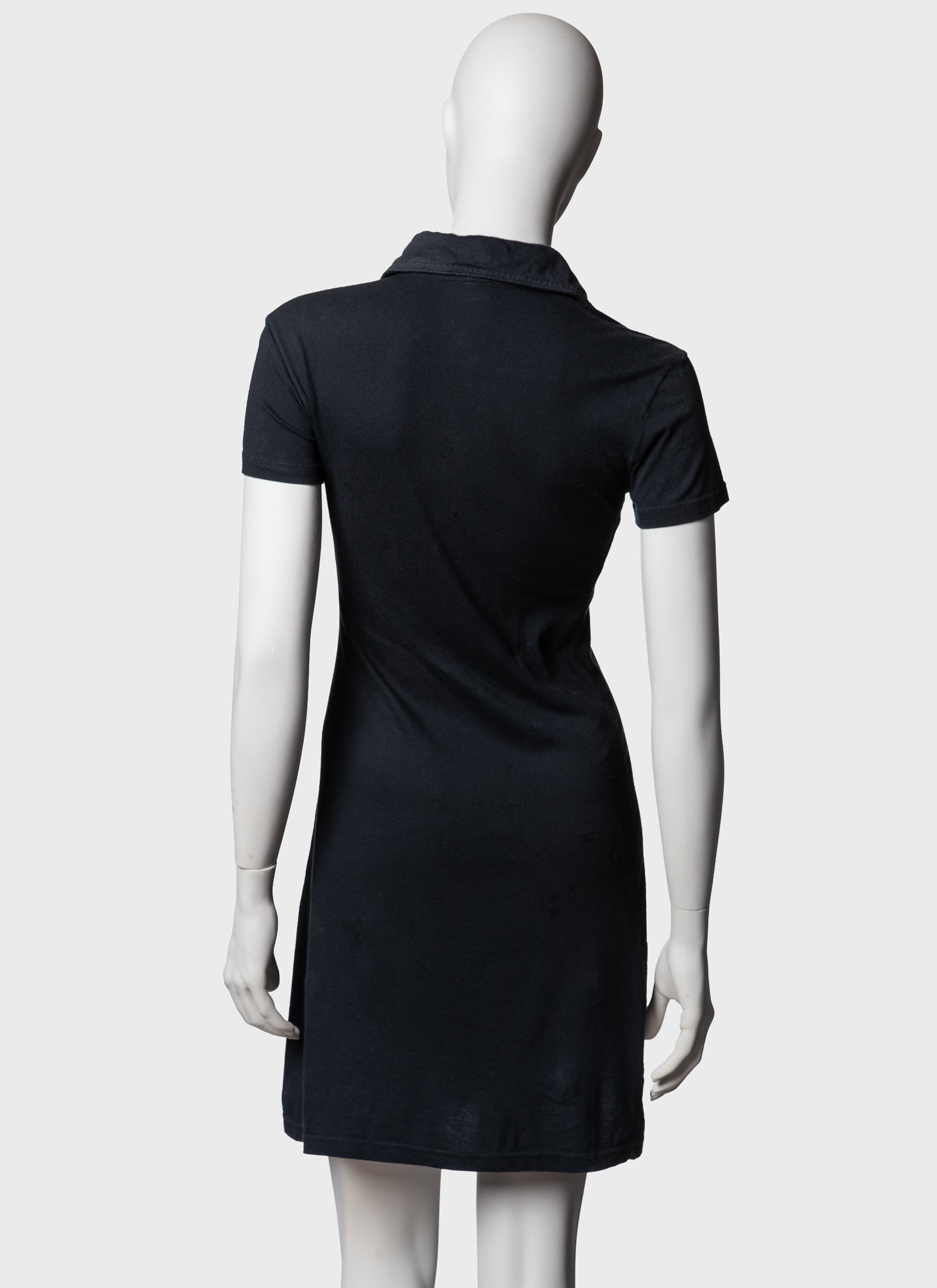 Anna Sui Applique Patch Polo Dress