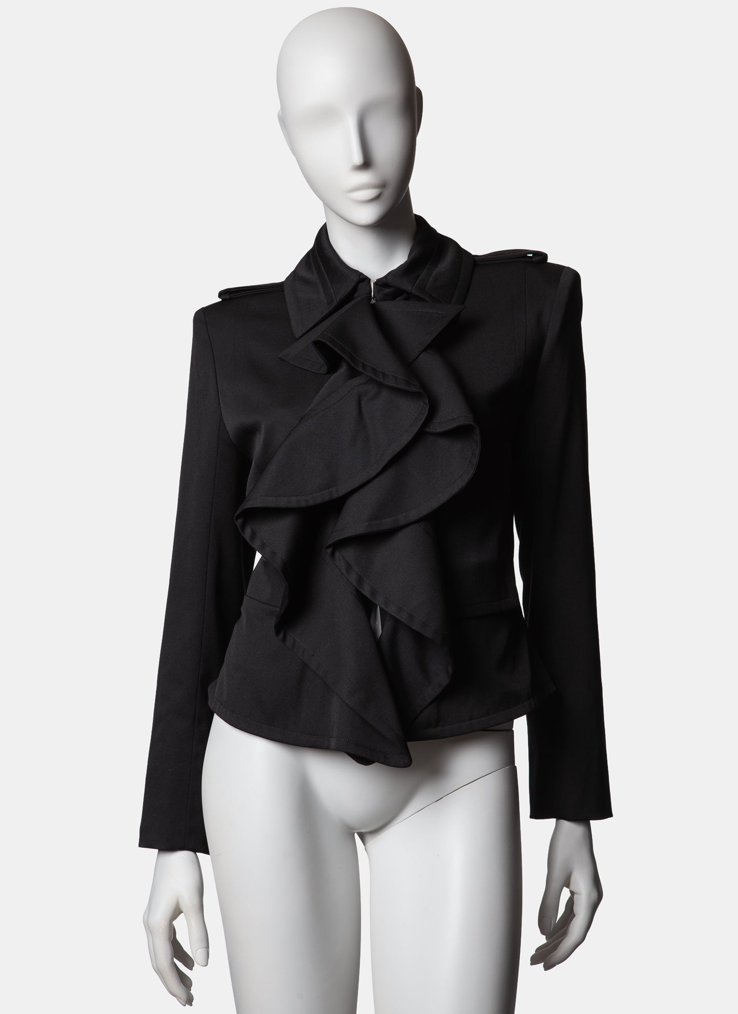 Yves Saint Laurent Rive Gauche Wool Officers Jacket  - A/W 2003