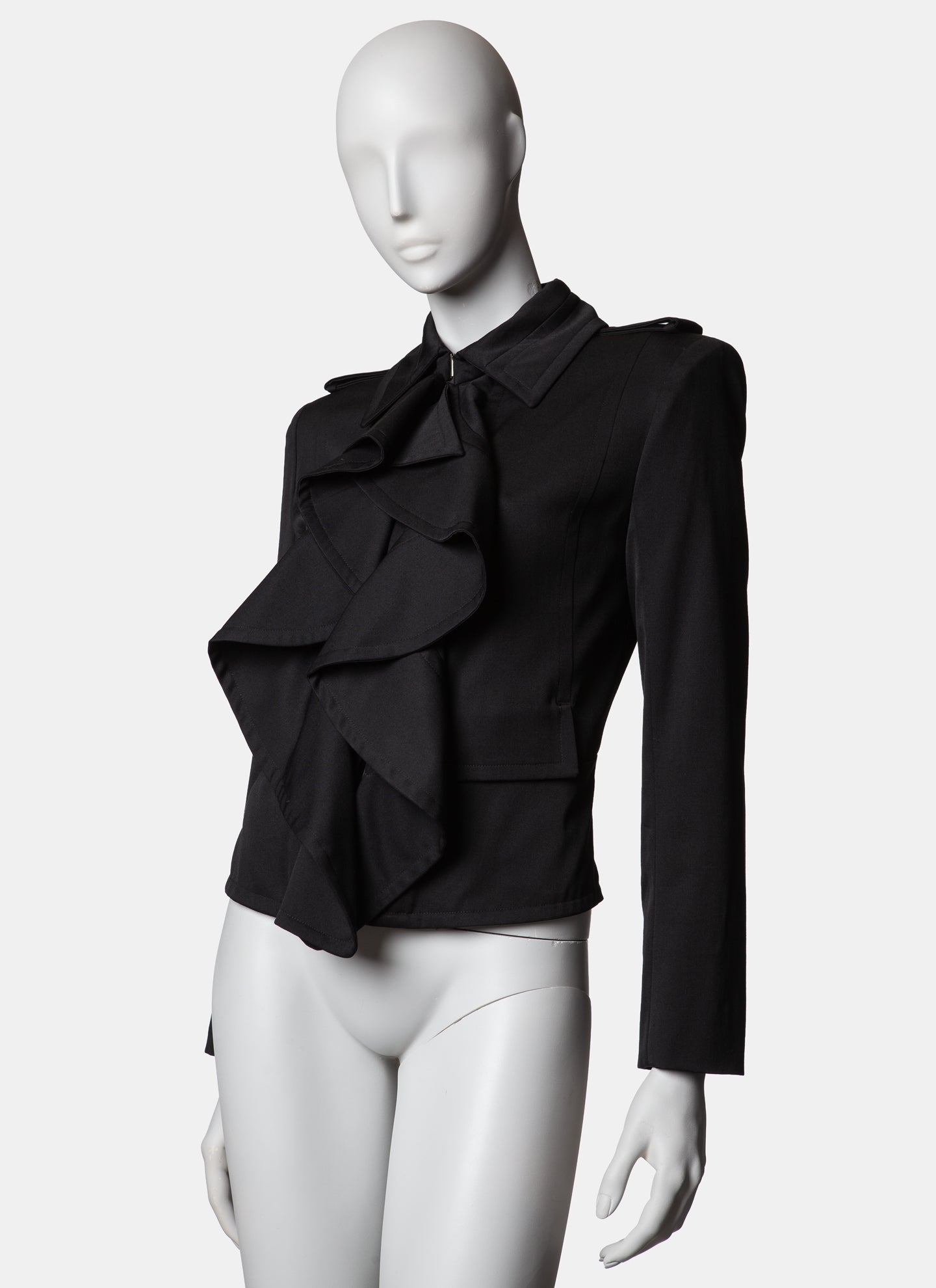 Yves Saint Laurent Rive Gauche Wool Officers Jacket  - A/W 2003 - FR 40