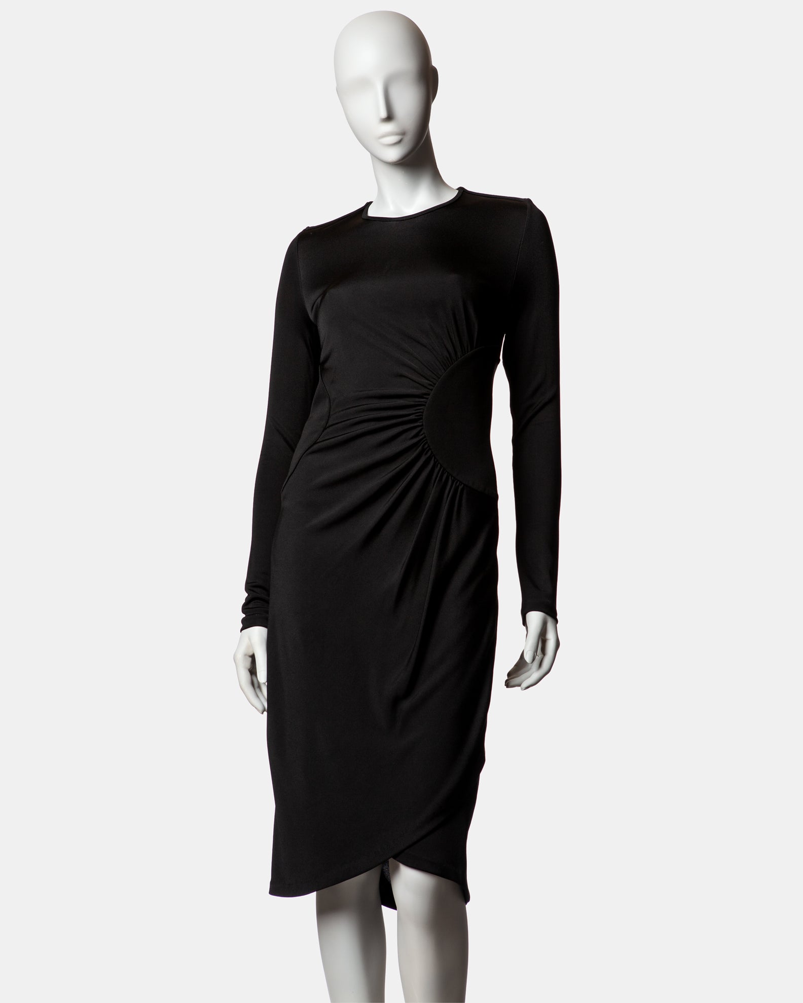Givenchy Ruched Jersey Maxi Dress	- C. 2010s - FR38
