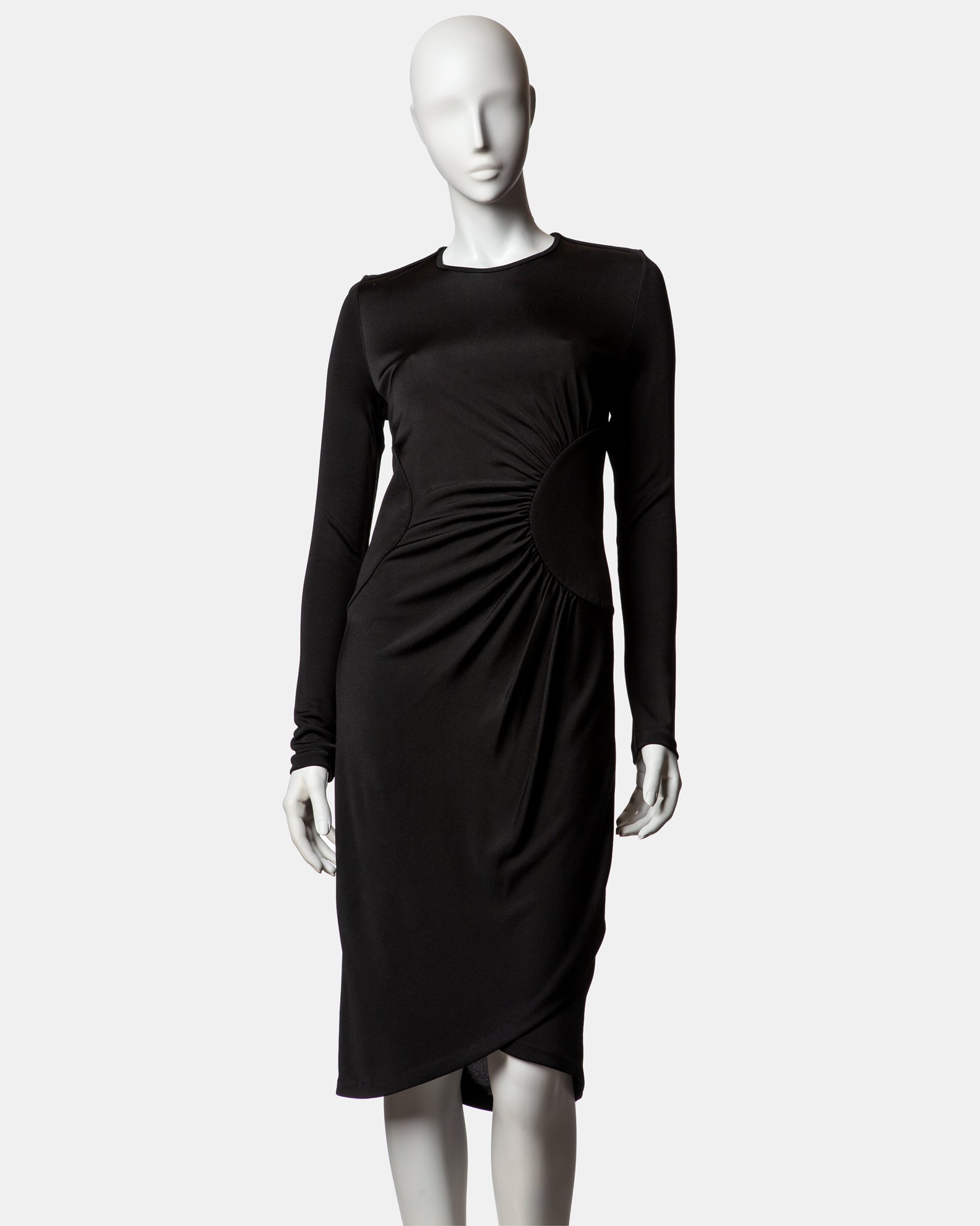 Givenchy Ruched Jersey Maxi Dress	- C. 2010s - FR38
