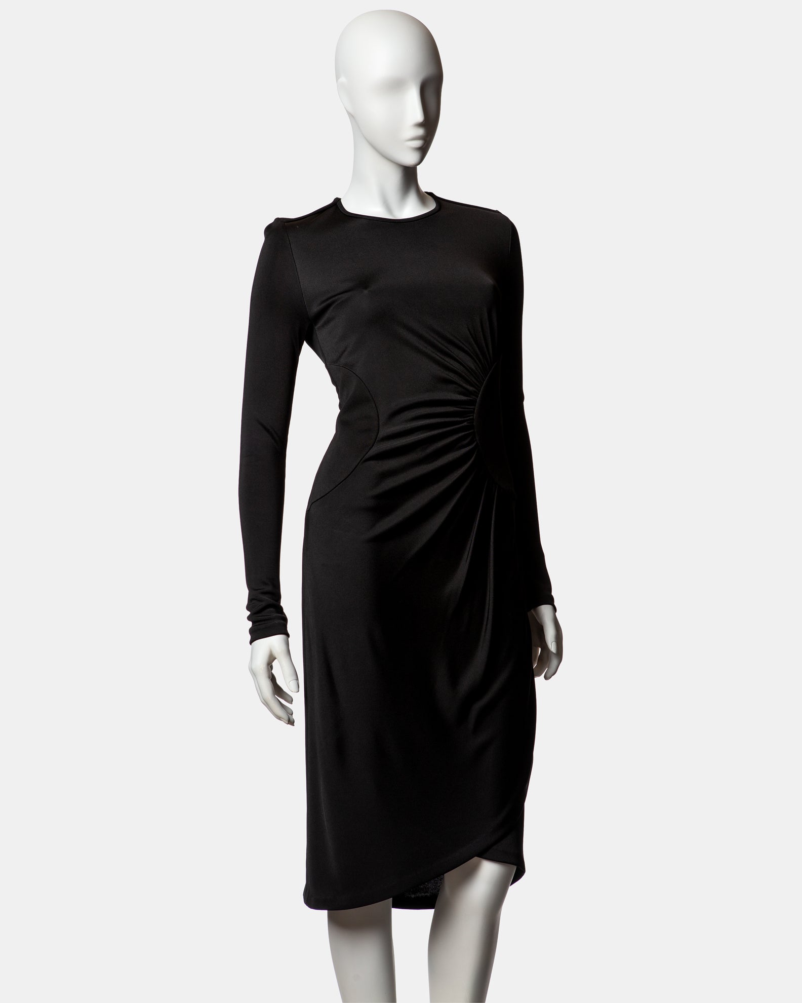 Givenchy Ruched Jersey Maxi Dress	- C. 2010s - FR38