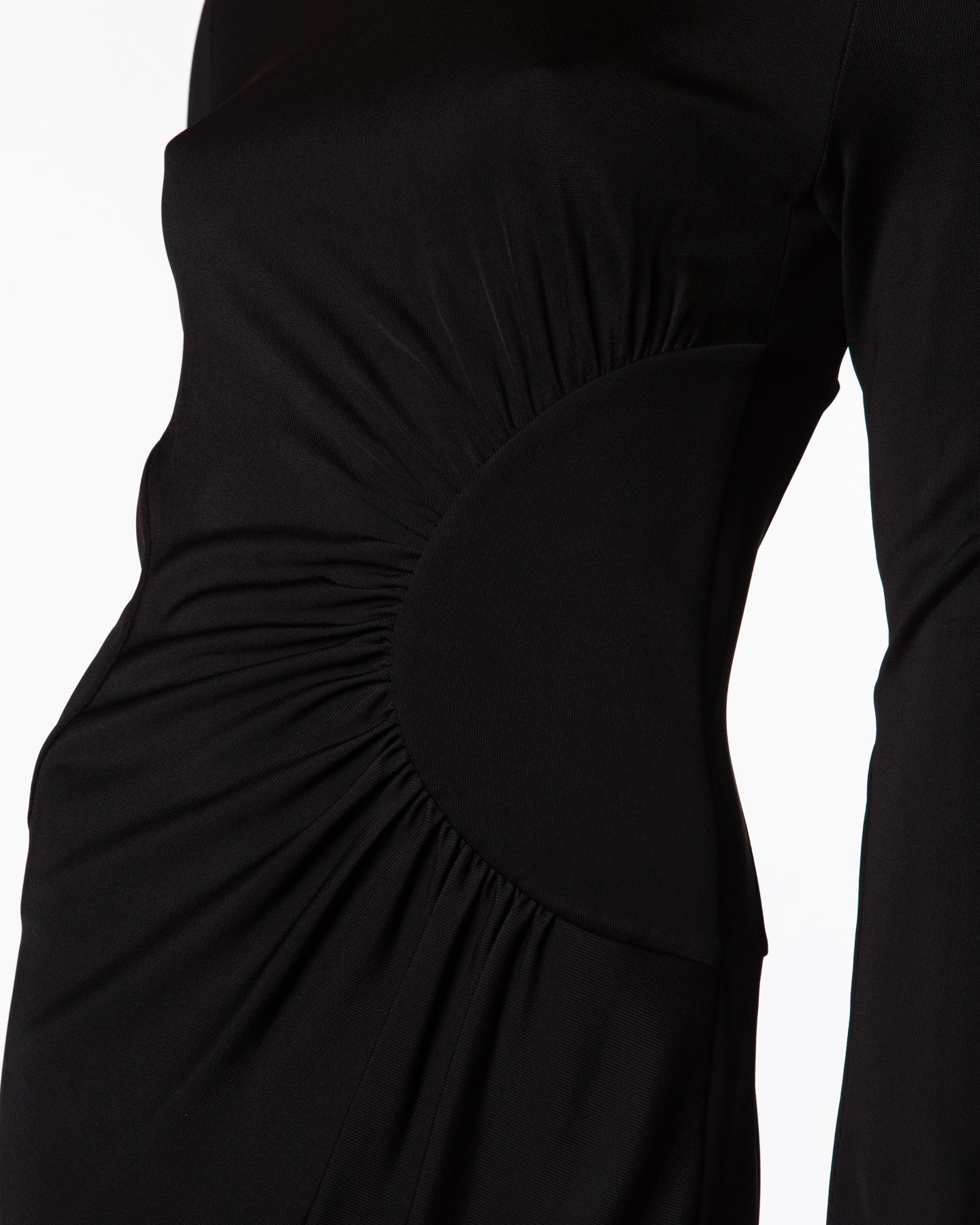 Givenchy Ruched Jersey Maxi Dress	- C. 2010s - FR38