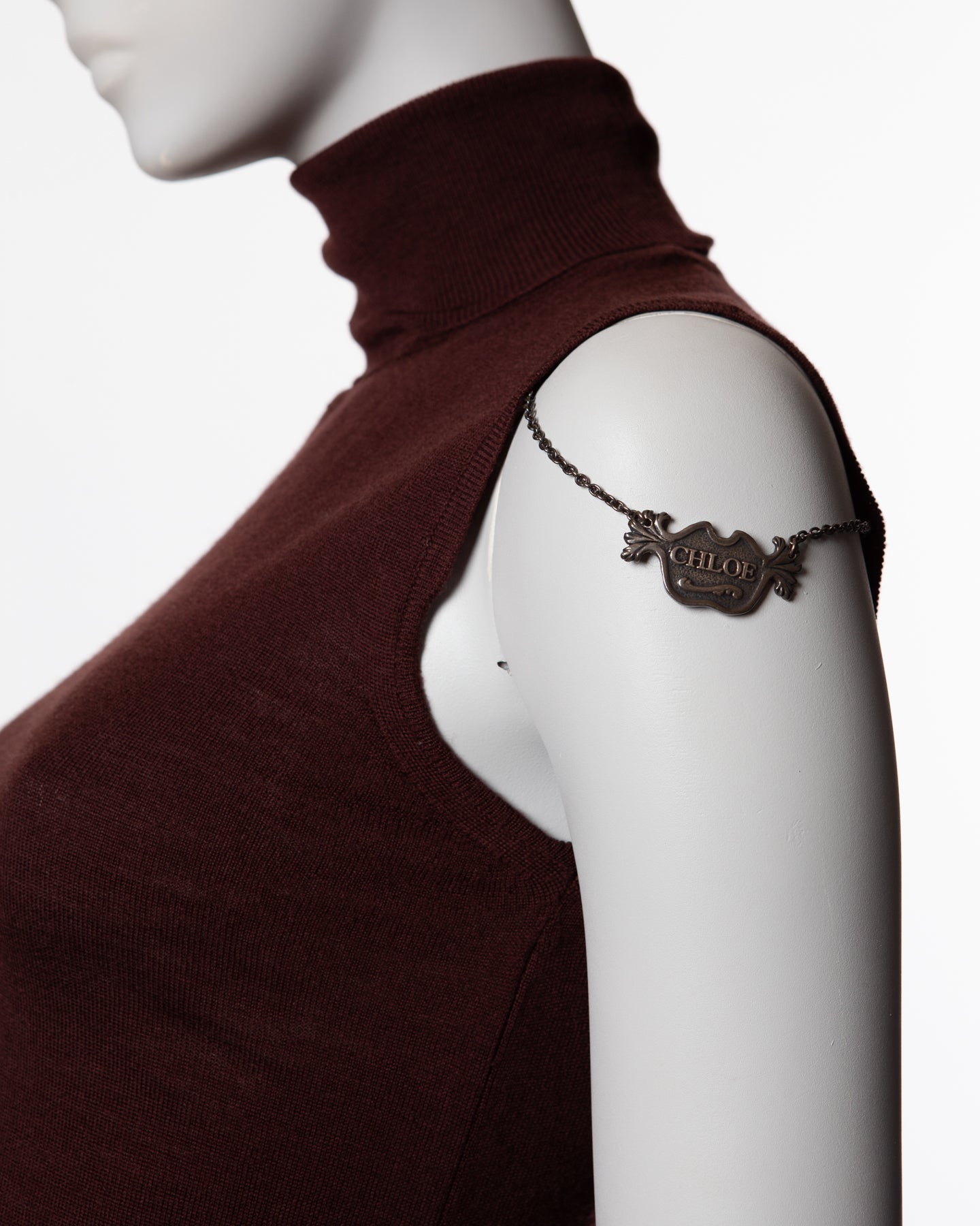 Chloé 'Decanter' Roll-Neck Vest - A/W 2001 - S
