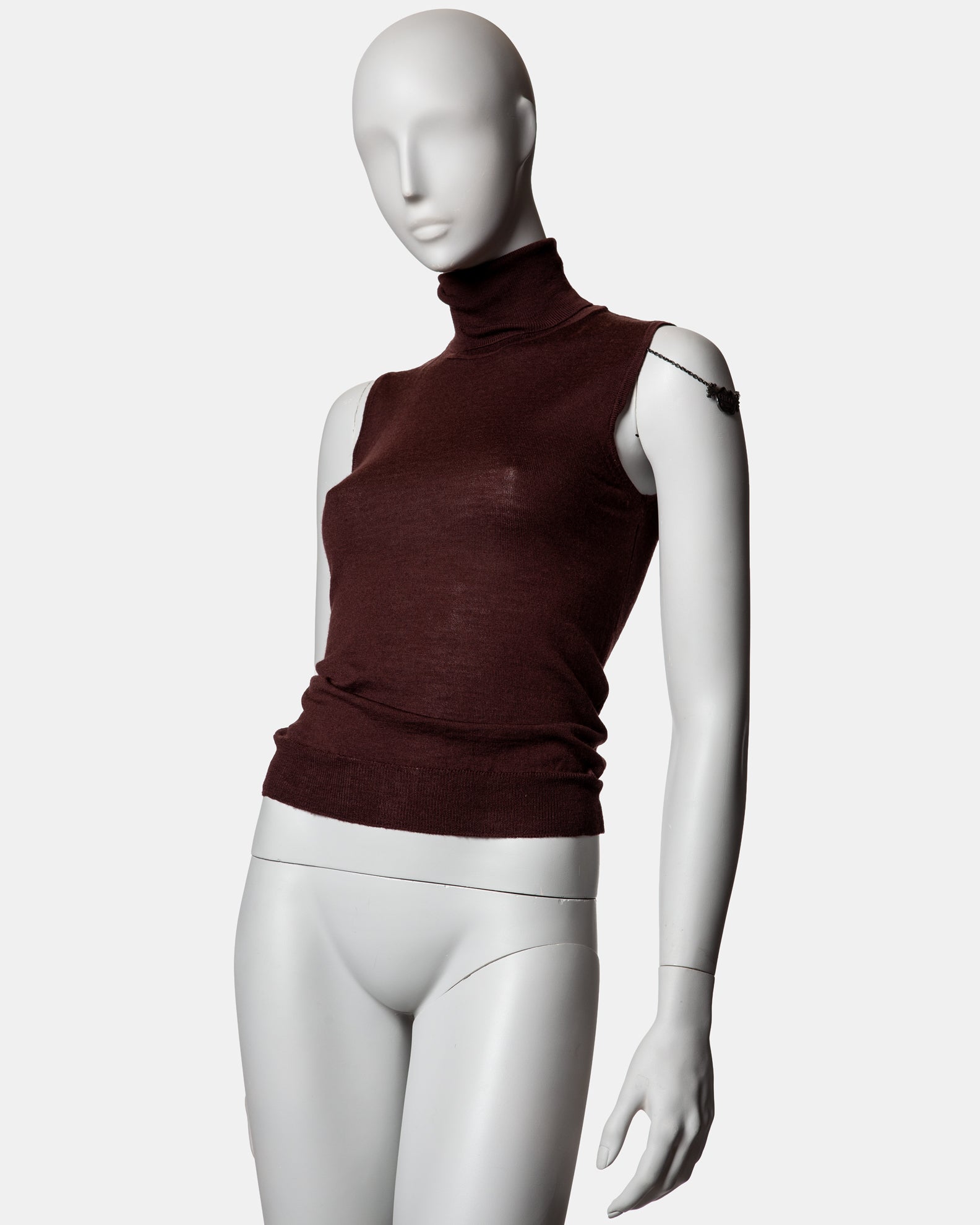 Chloé 'Decanter' Roll-Neck Vest - A/W 2001 - S