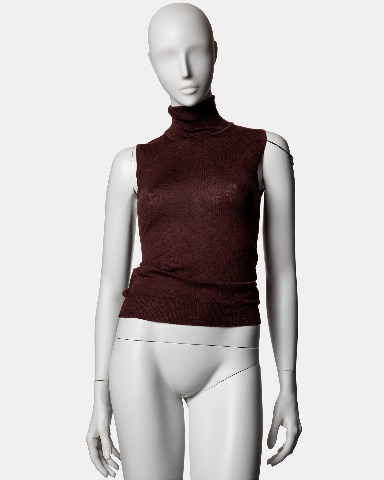 Chloé 'Decanter' Roll-Neck Vest - A/W 2001 - S