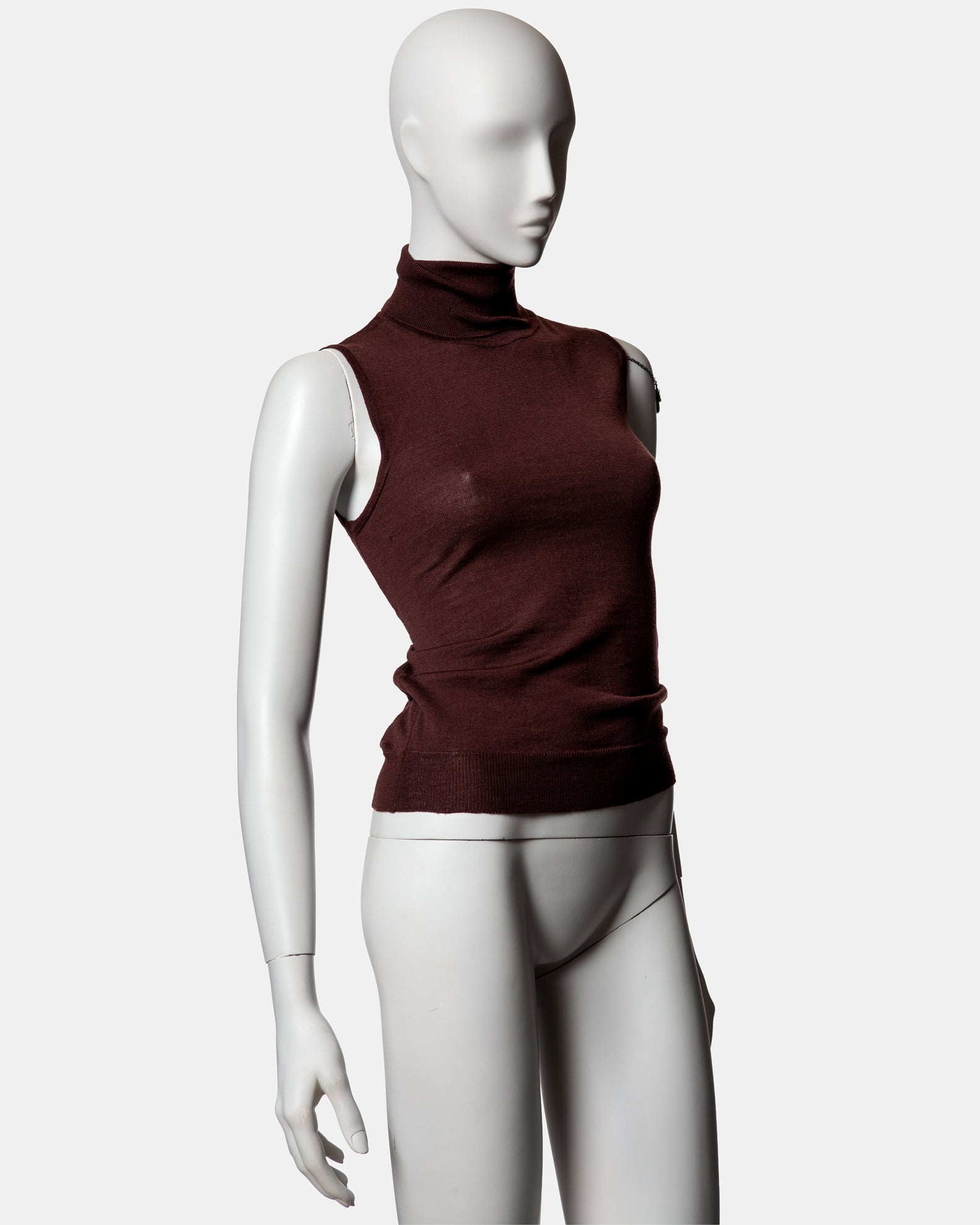 Chloé 'Decanter' Roll-Neck Vest - A/W 2001 - S