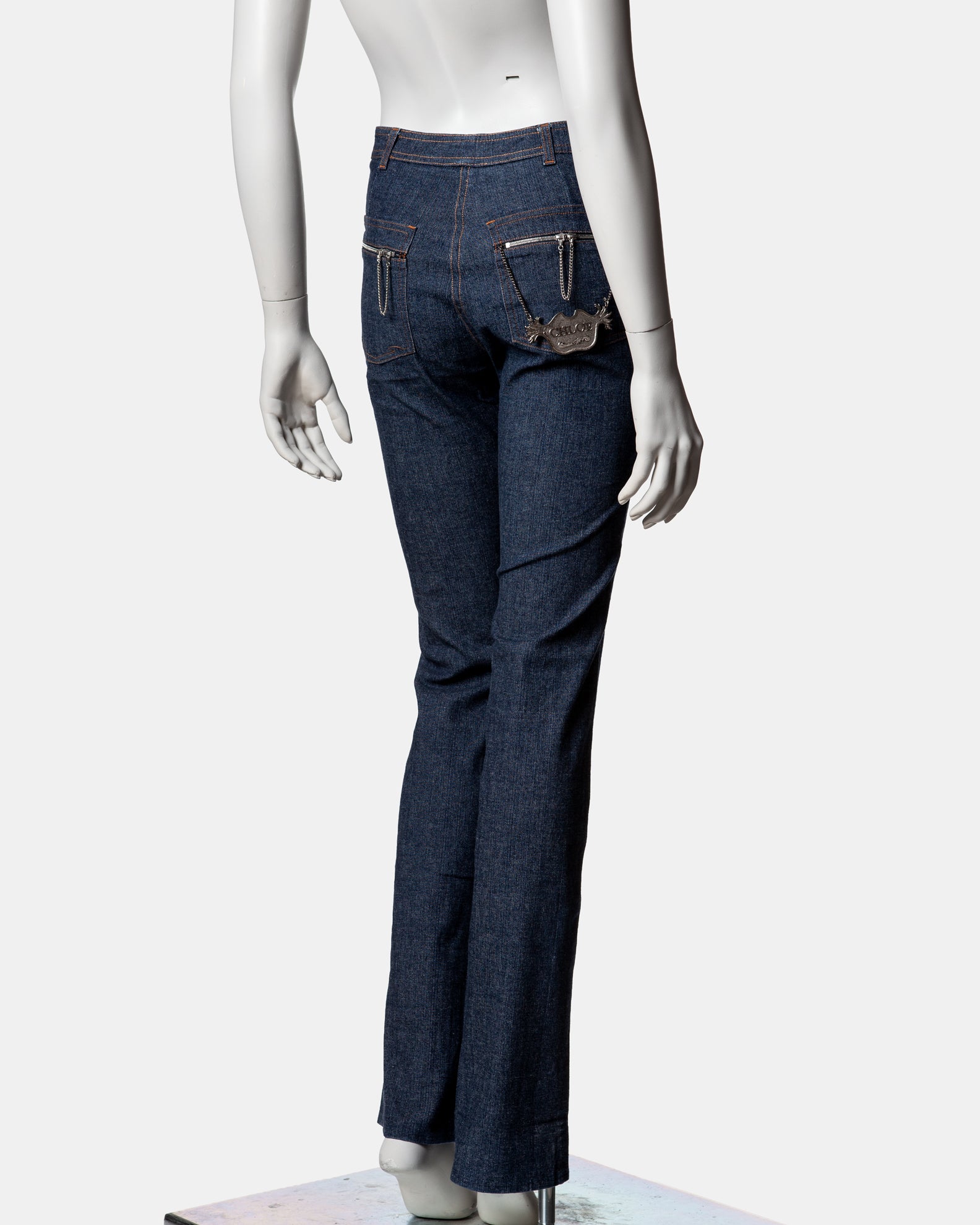 Chloé 'Decanter' Tailored Jeans - A/W 2001