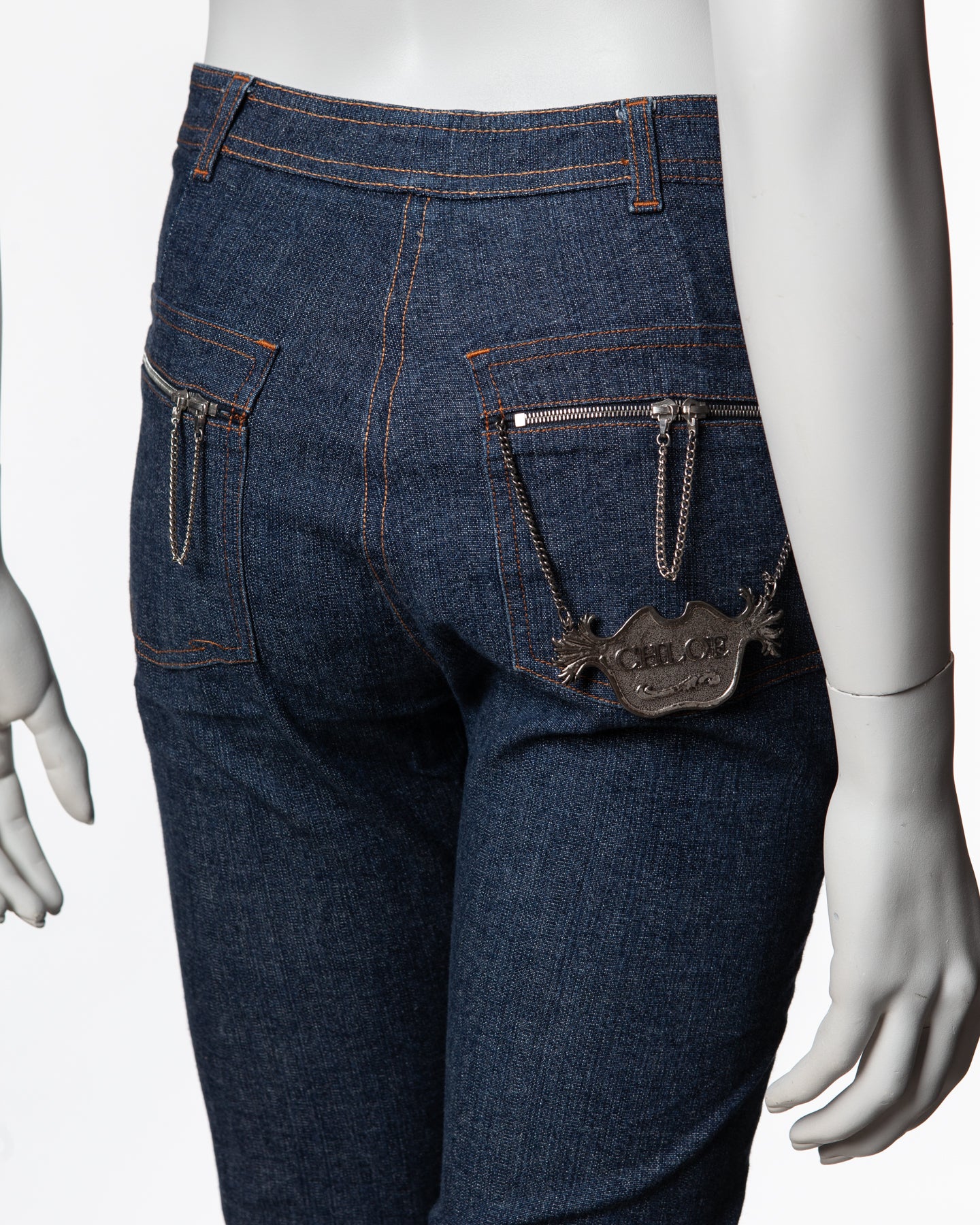 Chloé 'Decanter' Tailored Jeans - A/W 2001