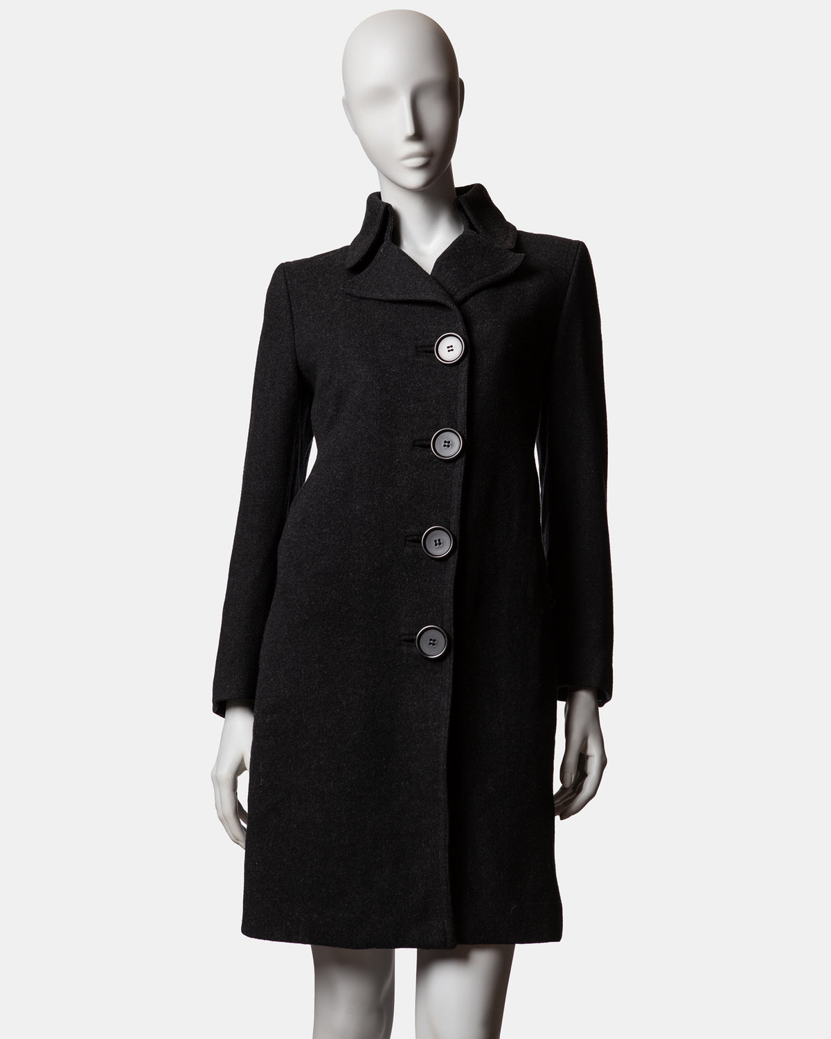 Costume National - Wool Overcoat - A/W 1996 - IT 40