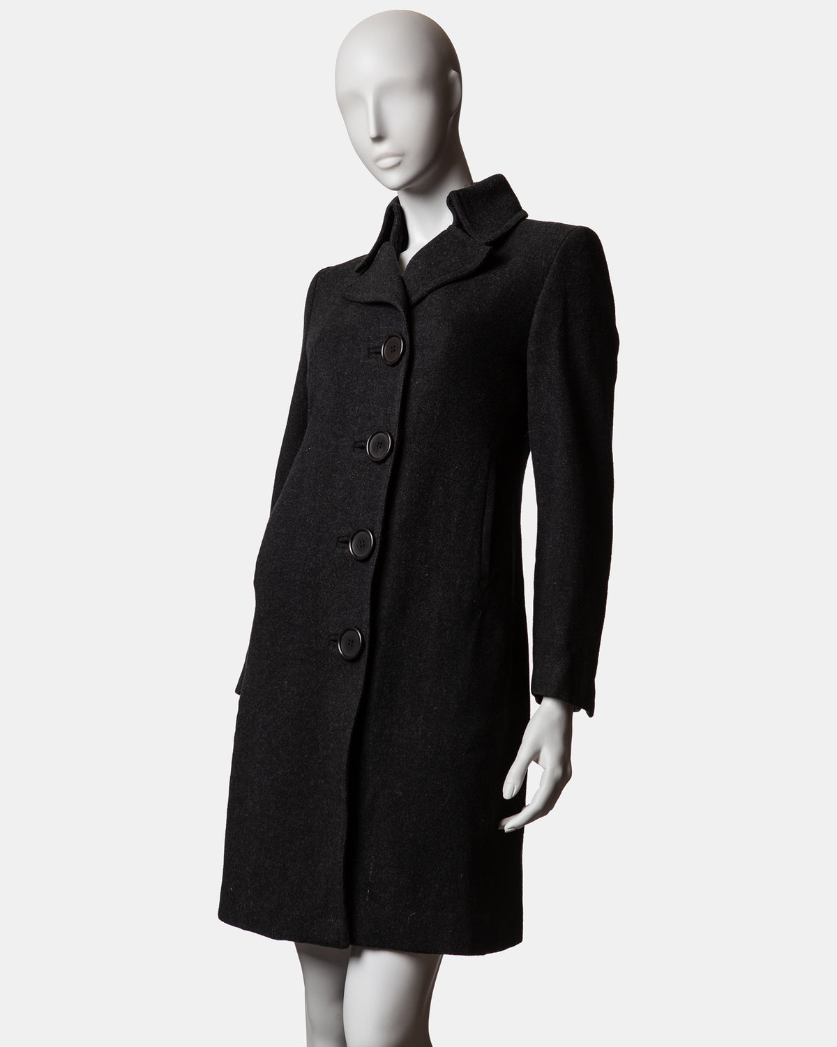 Costume National - Wool Overcoat - A/W 1996 - IT 40