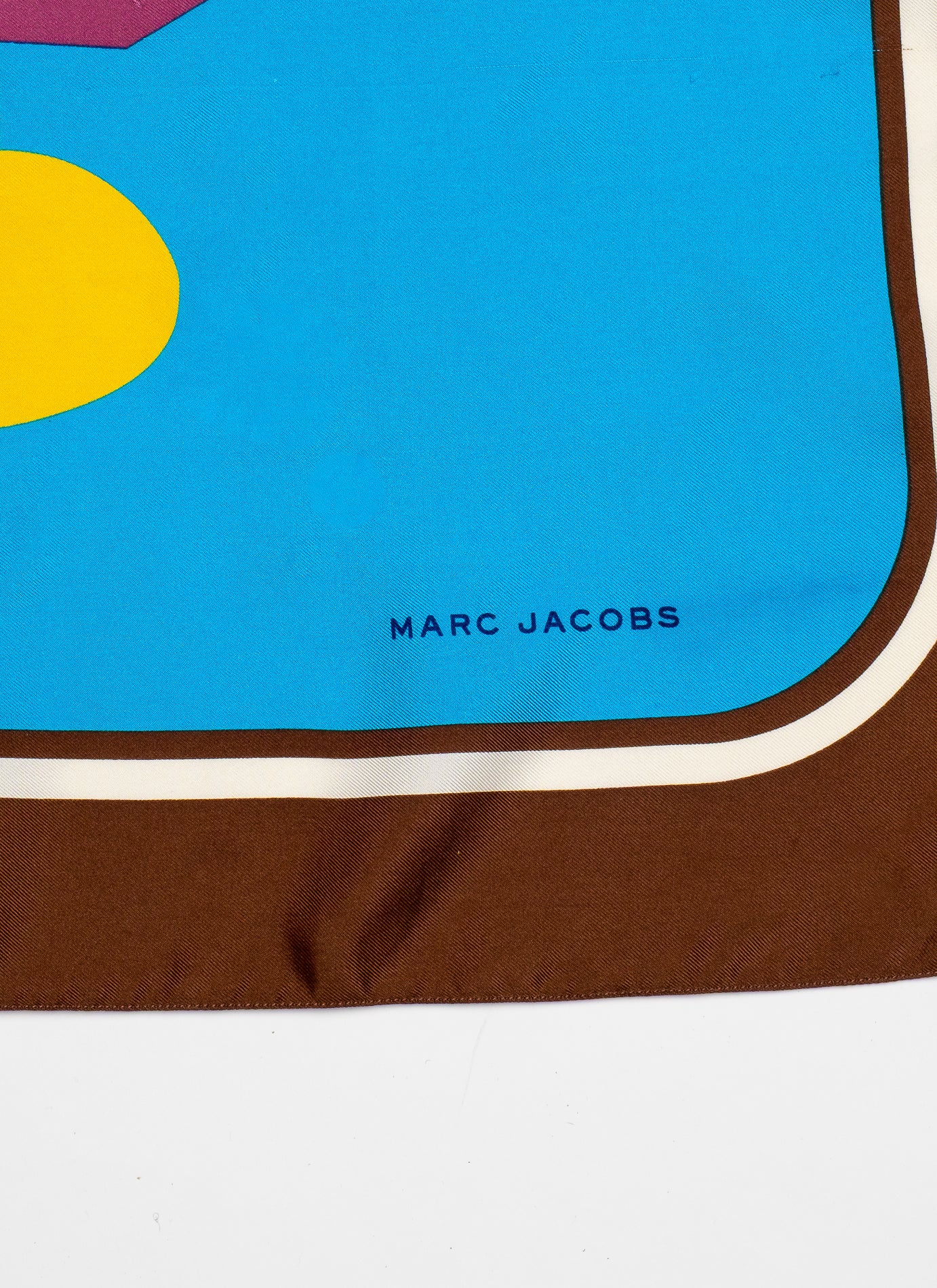 Marc Jacobs Silk Guitar Scarf - C. 2000s