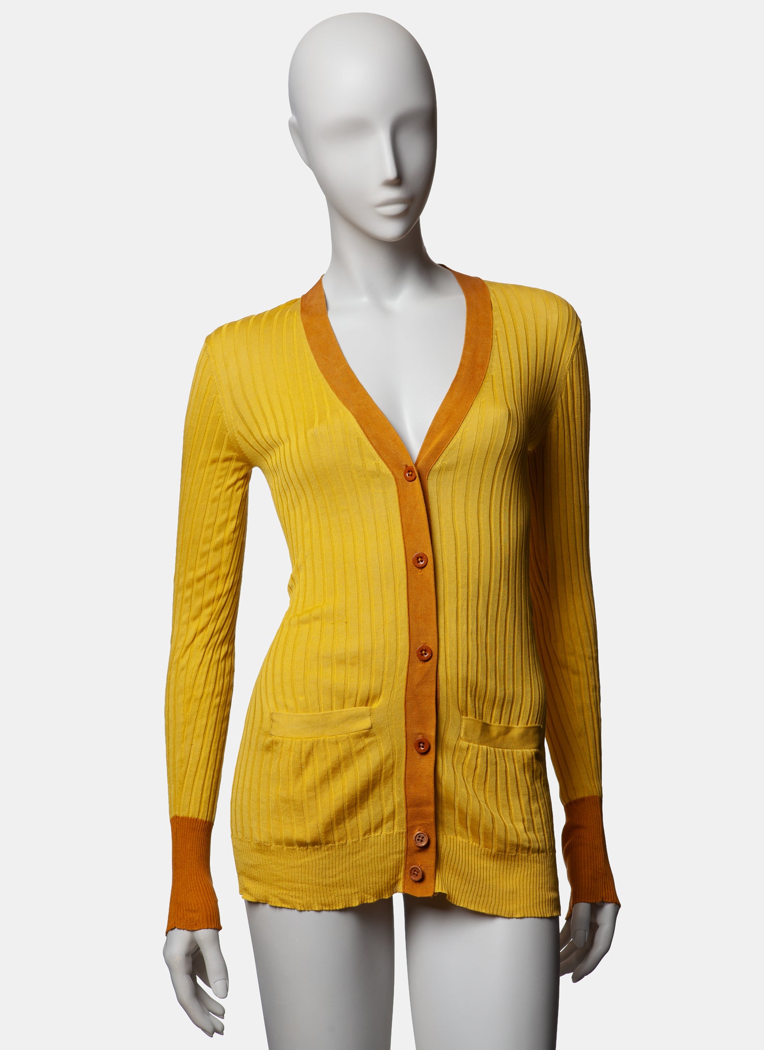 Marc Jacobs Silk Cardigan -  C.2000s   