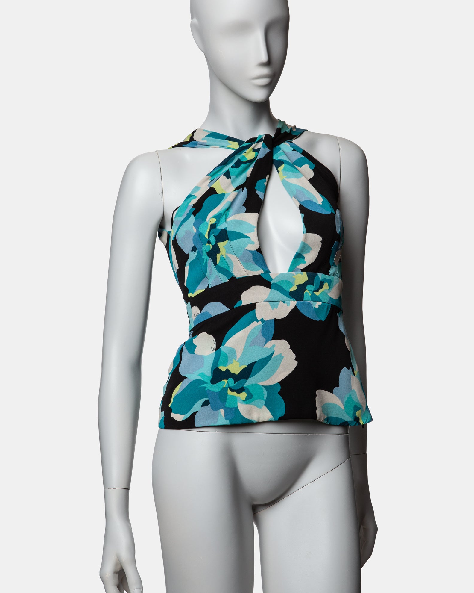 Gucci Silk Floral Top - S/S 2006 - IT 38