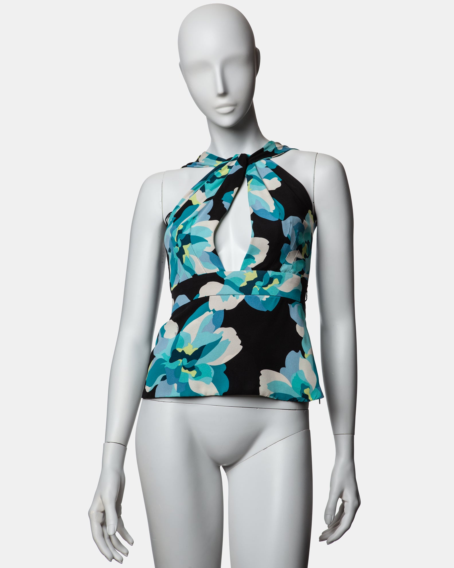 Gucci Silk Floral Top - S/S 2006 - IT 38