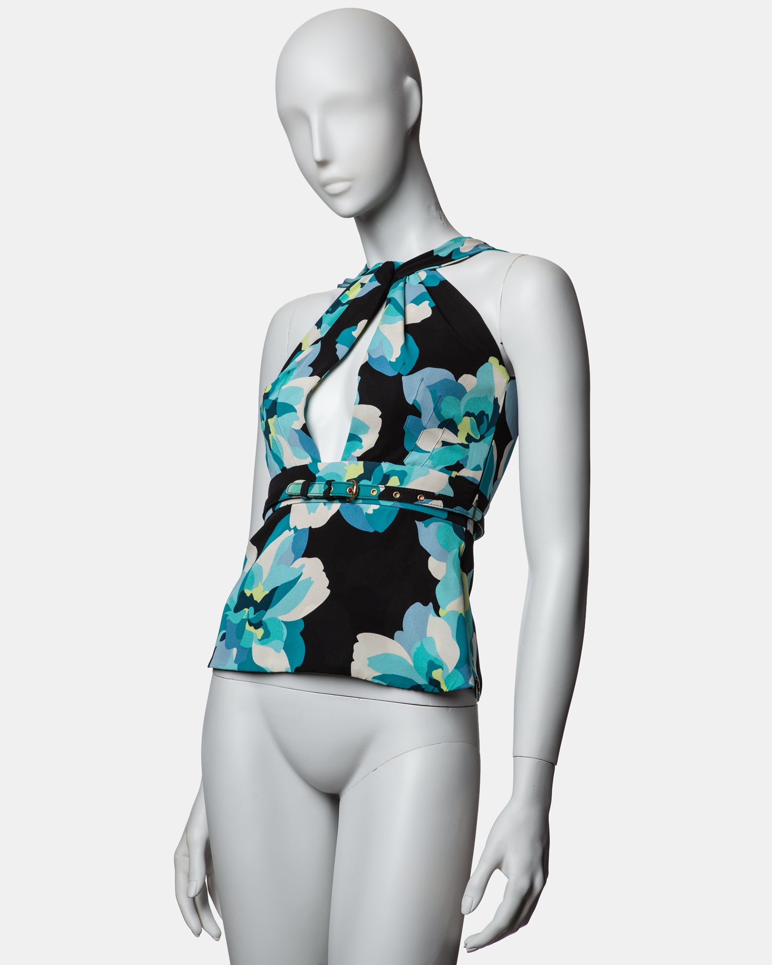 Gucci Silk Floral Top - S/S 2006 - IT 38