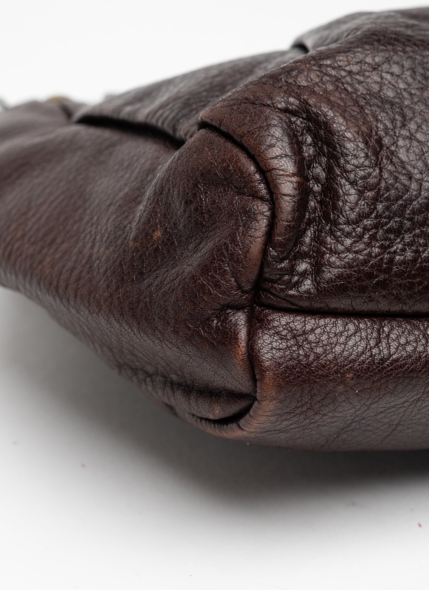 Miu Miu Leather Clasp Bag - C. 2000s