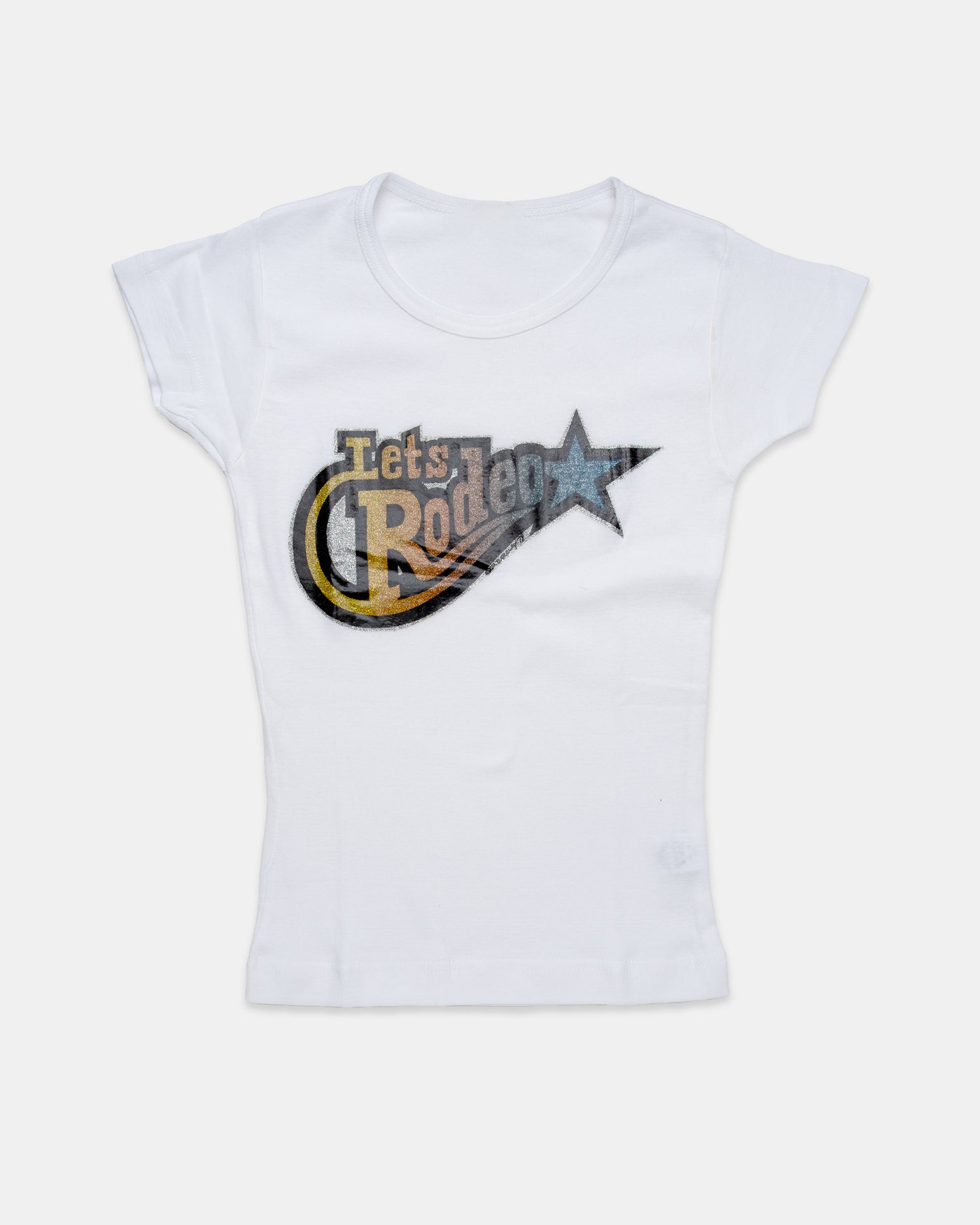 70s Roach Rodeo Glitter Transfer Tee