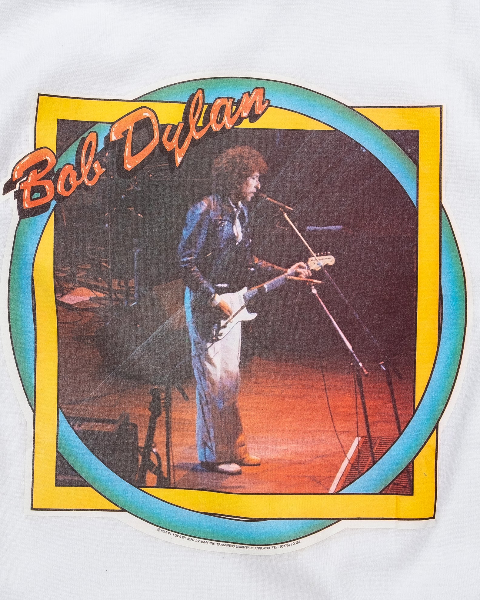 70s Bob Dylan Tee Transfer Tee