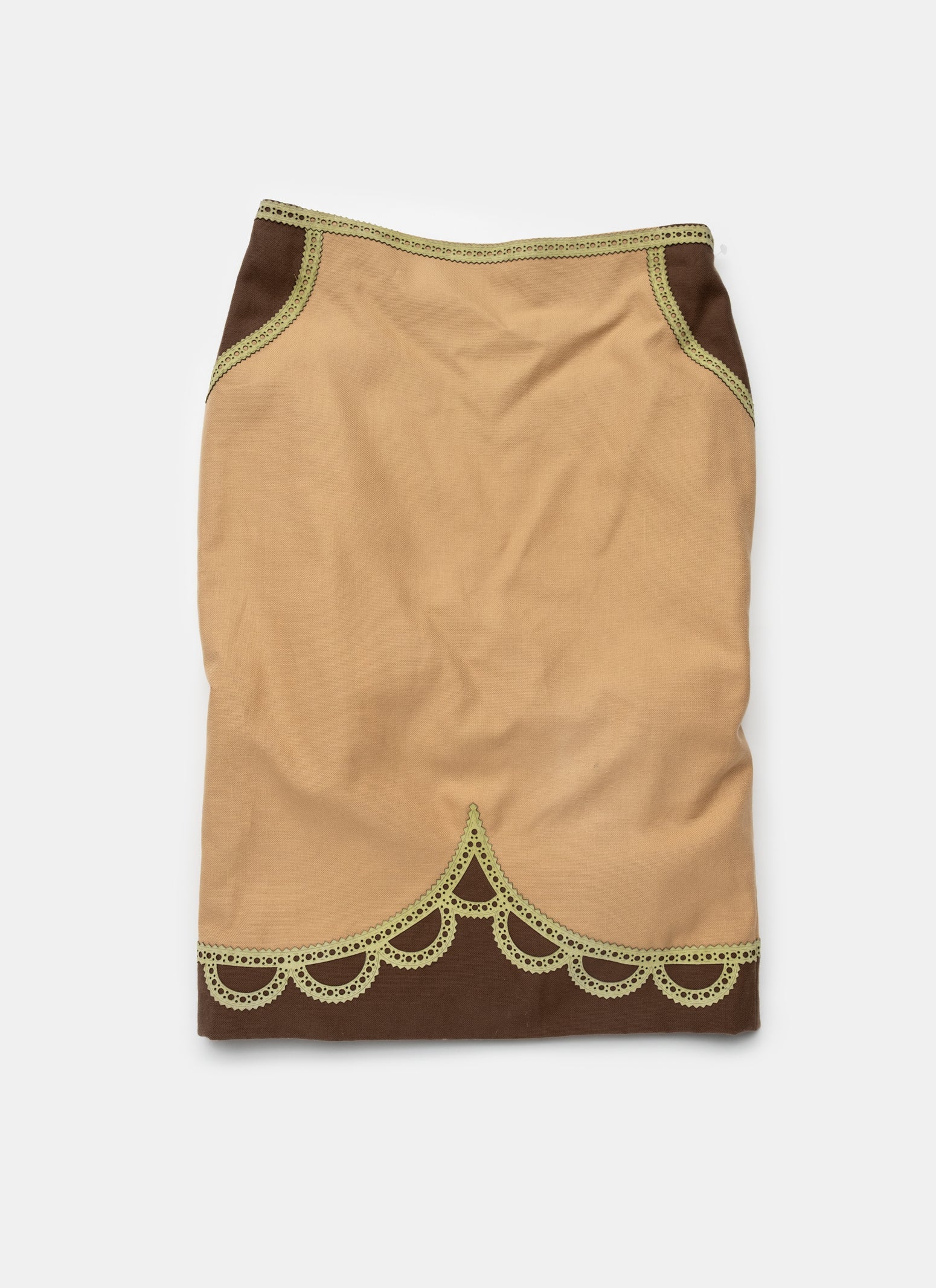 Givenchy McQueen Brogue Skirt - S/S 2001