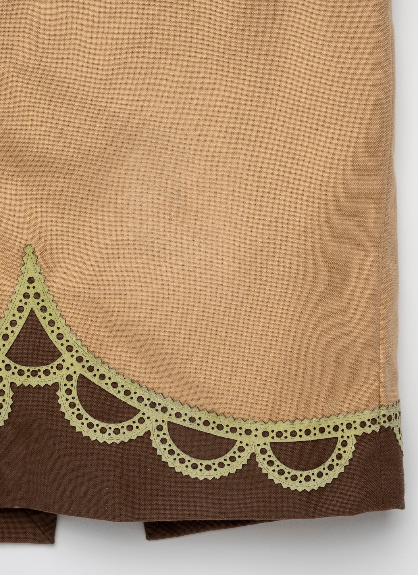 Givenchy McQueen Brogue Skirt - S/S 2001